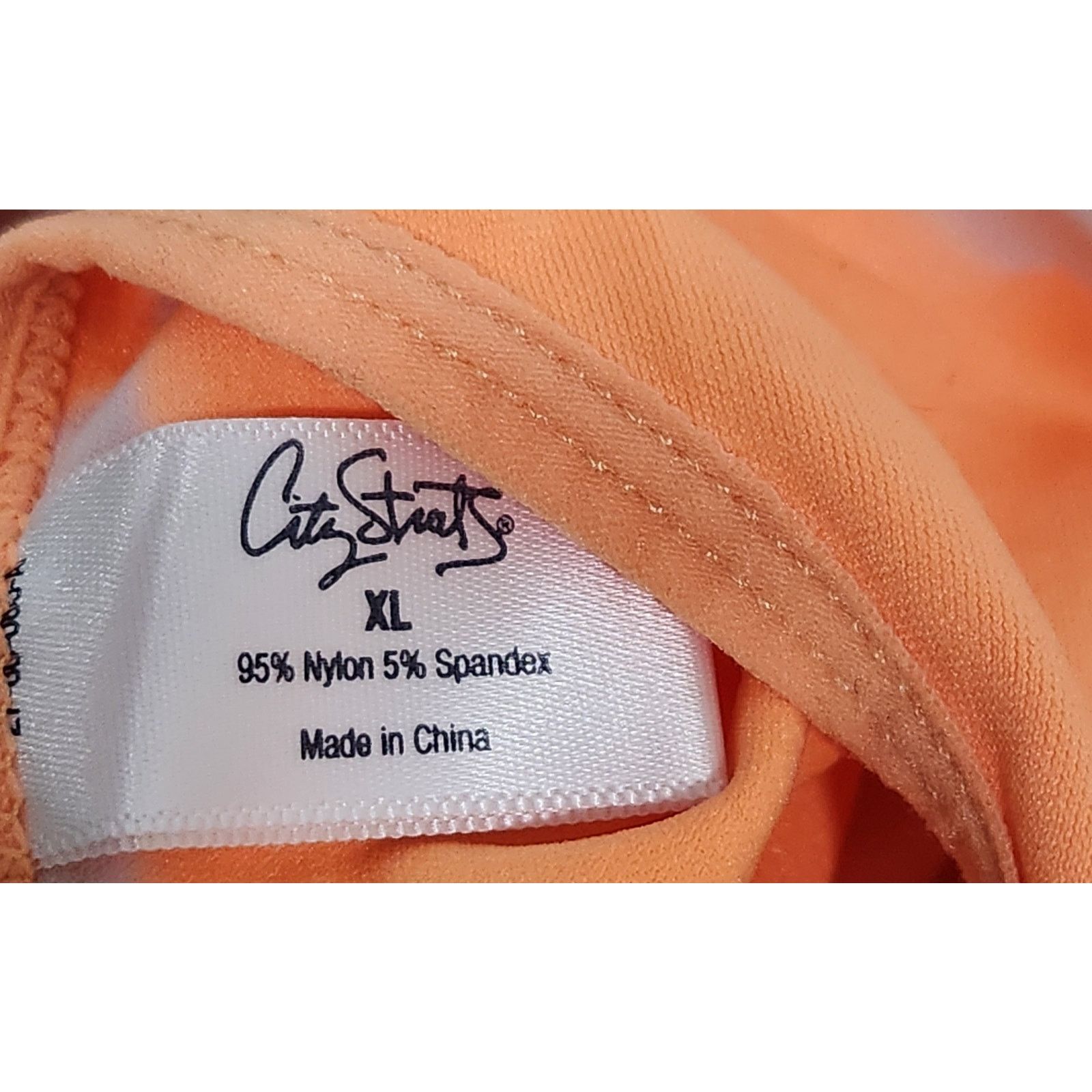 Other City Streets Orange White Striped Racerback Workout Top XL Size XL / US 12-14 / IT 48-50 - 6 Thumbnail