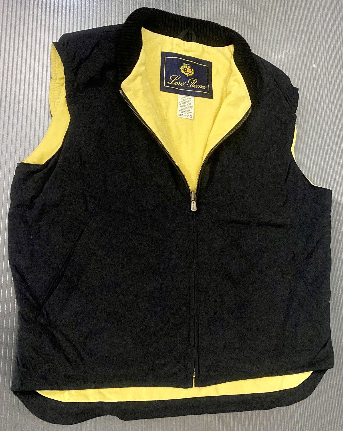 Loro Piana Loro Piana 🇮🇹 Dark Blue Twenty K Quilted Vest M Gilet VGC Size US M / EU 48-50 / 2 - 9 Thumbnail