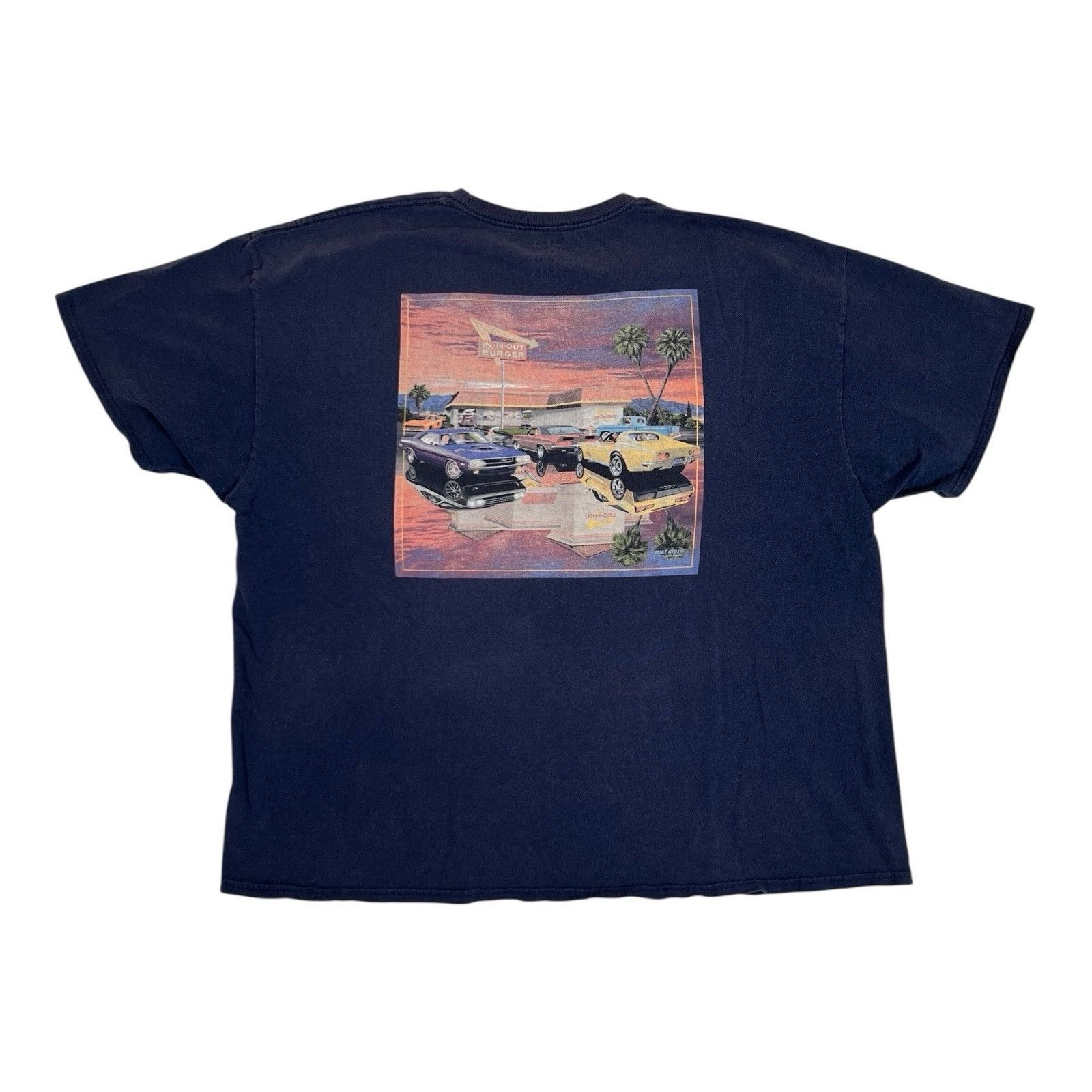 Other Vintage In-N-Out Men T-Shirt 3XL Blue California Graphic Hot Size US XXL / EU 58 / 5 - 1 Thumbnail
