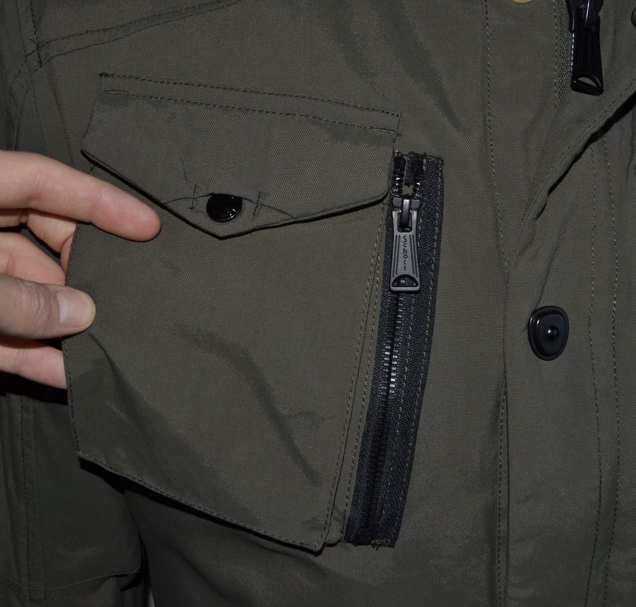 Schott SCHOTT FIELD MILITARY Jacket ARMY MULTIPOCHES Hooded Size M Size US M / EU 48-50 / 2 - 9 Thumbnail