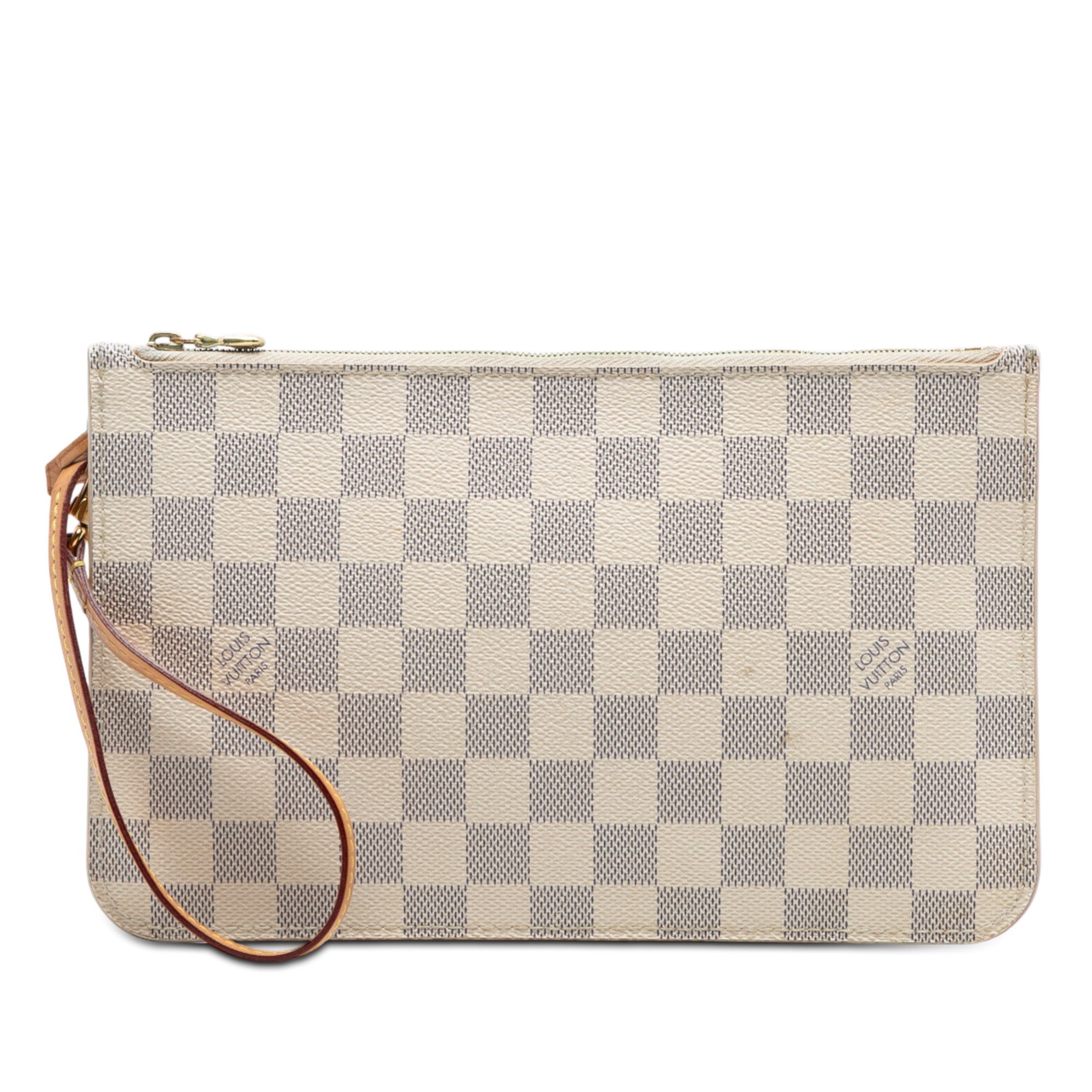 Louis Vuitton Louis Vuitton Damier Azur Neverfull MM Pouch Size ONE SIZE - 1 Thumbnail