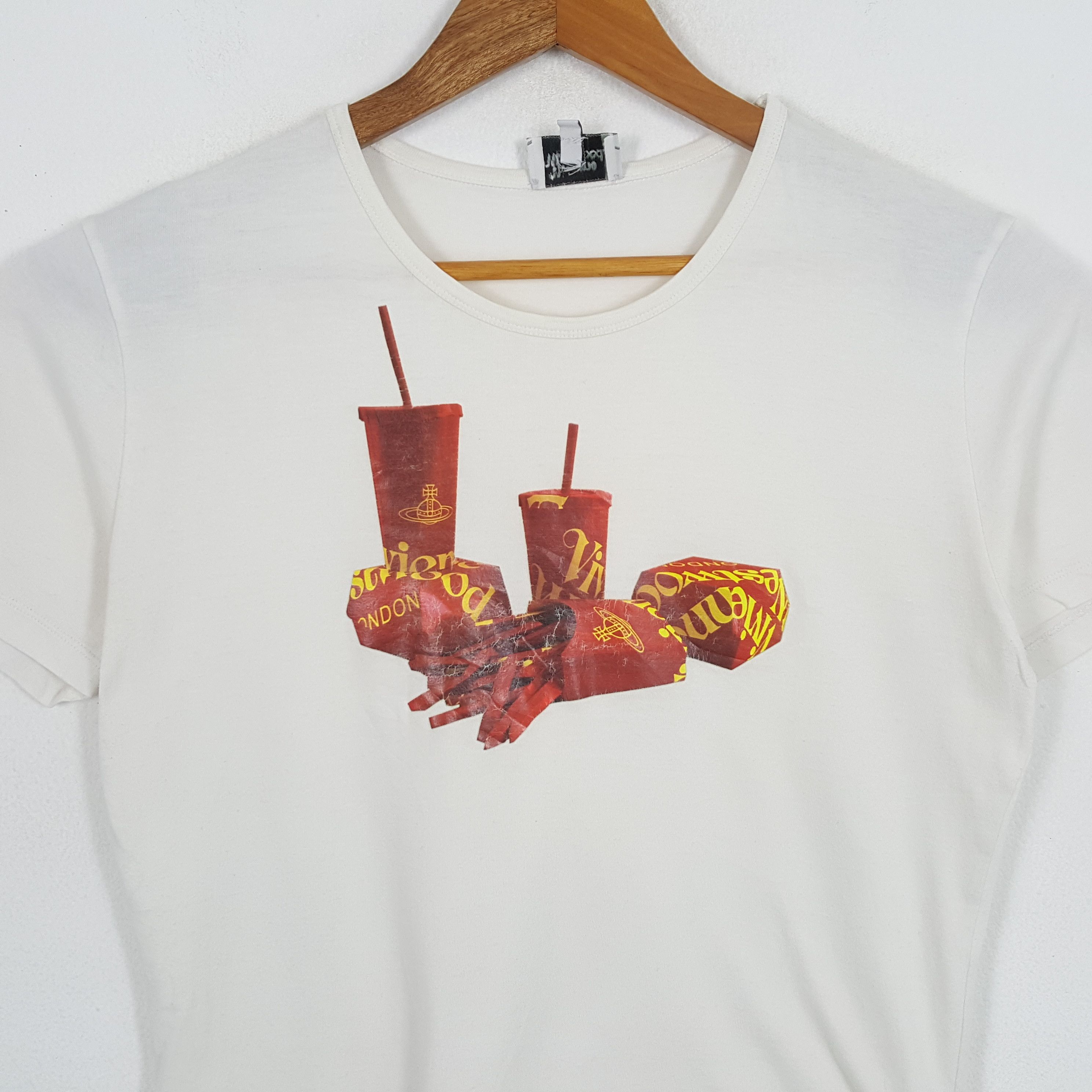 Japanese Brand × Vintage × Vivienne Westwood Vintage VIVIENNE WESTWOOD British Designer Brand T-Shirts Size US M / EU 48-50 / 2 - 2 Thumbnail
