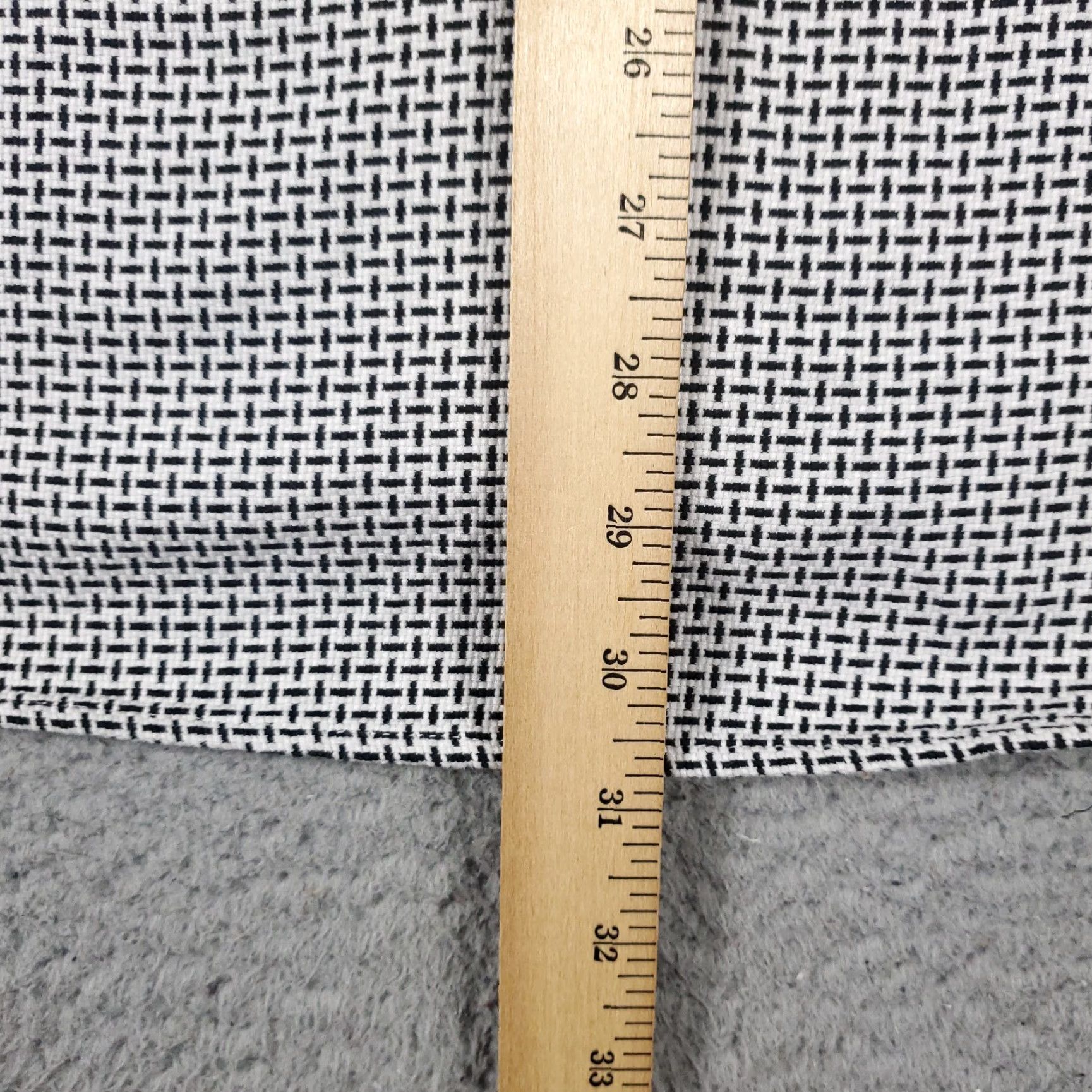 BUGATCHI Bugatchi Uomo Button-Up Shirt Mens Large Gray Check Long Sleeve Size US L / EU 52-54 / 3 - 7 Thumbnail