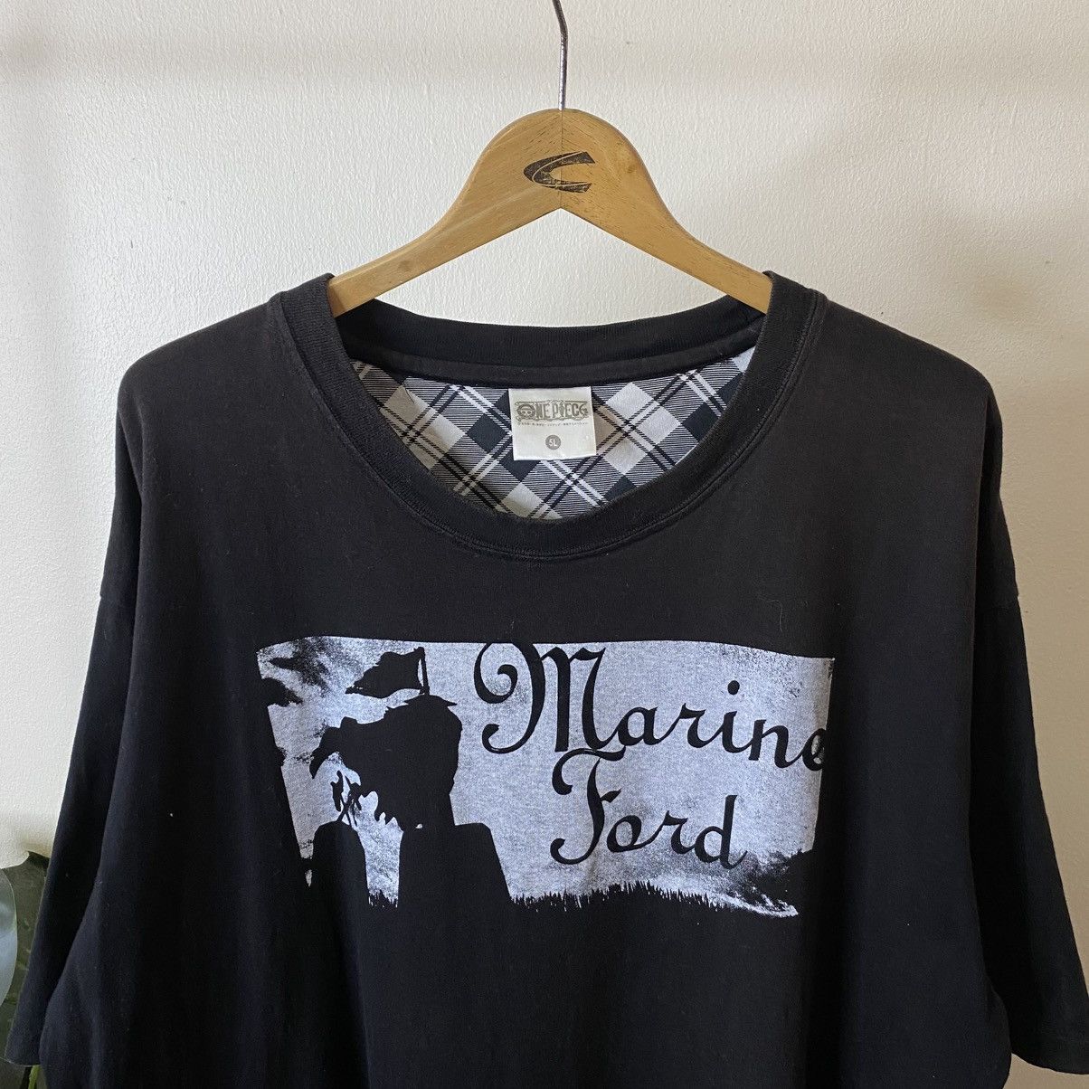 One Piece Vintage Y2K One Piece Marine Ford Anime Manga Series T Shirt Size US XXL / EU 58 / 5 - 8 Thumbnail
