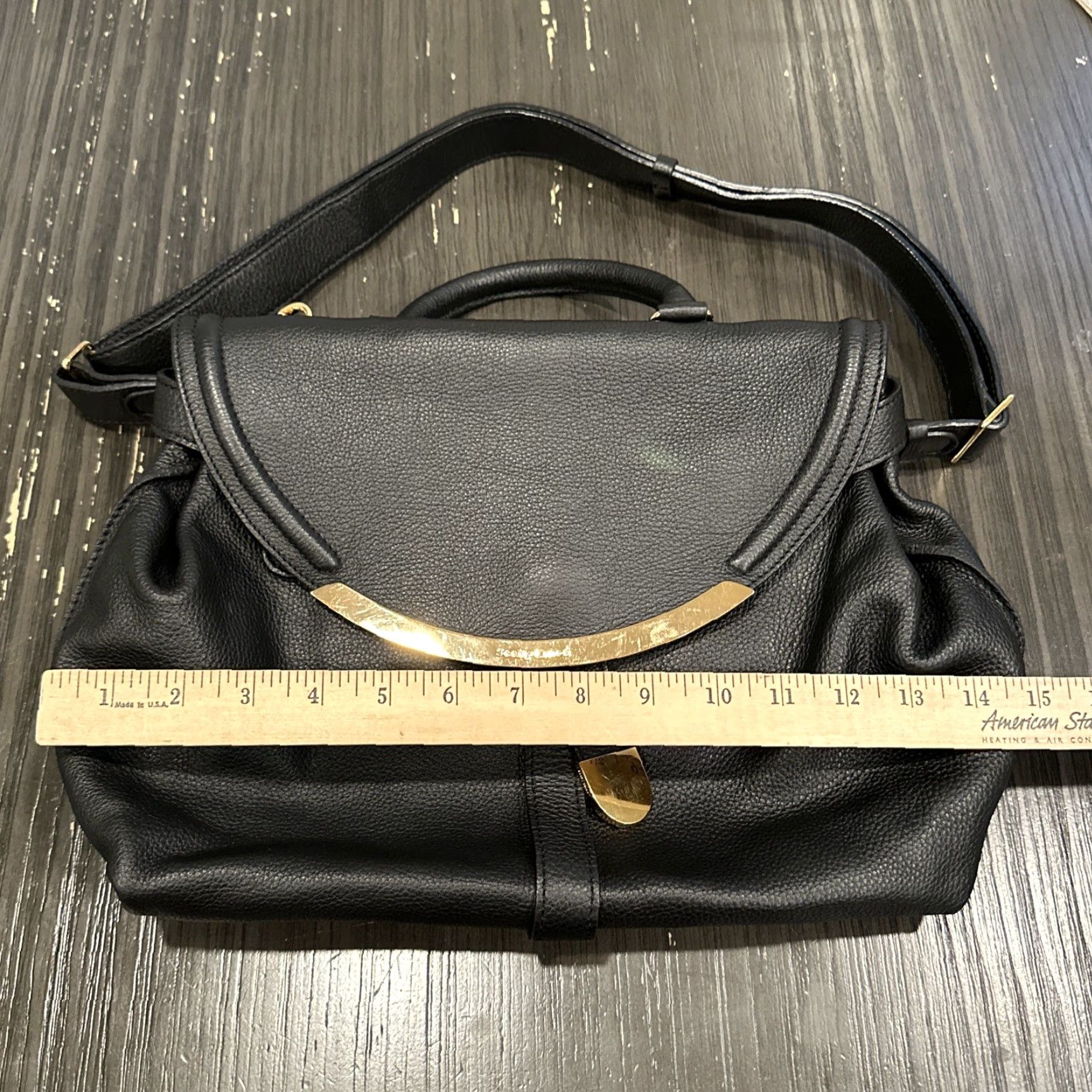 Vintage SEE BY CHLOE Leather Shoulder Bag Black Women Size ONE SIZE - 4 Thumbnail