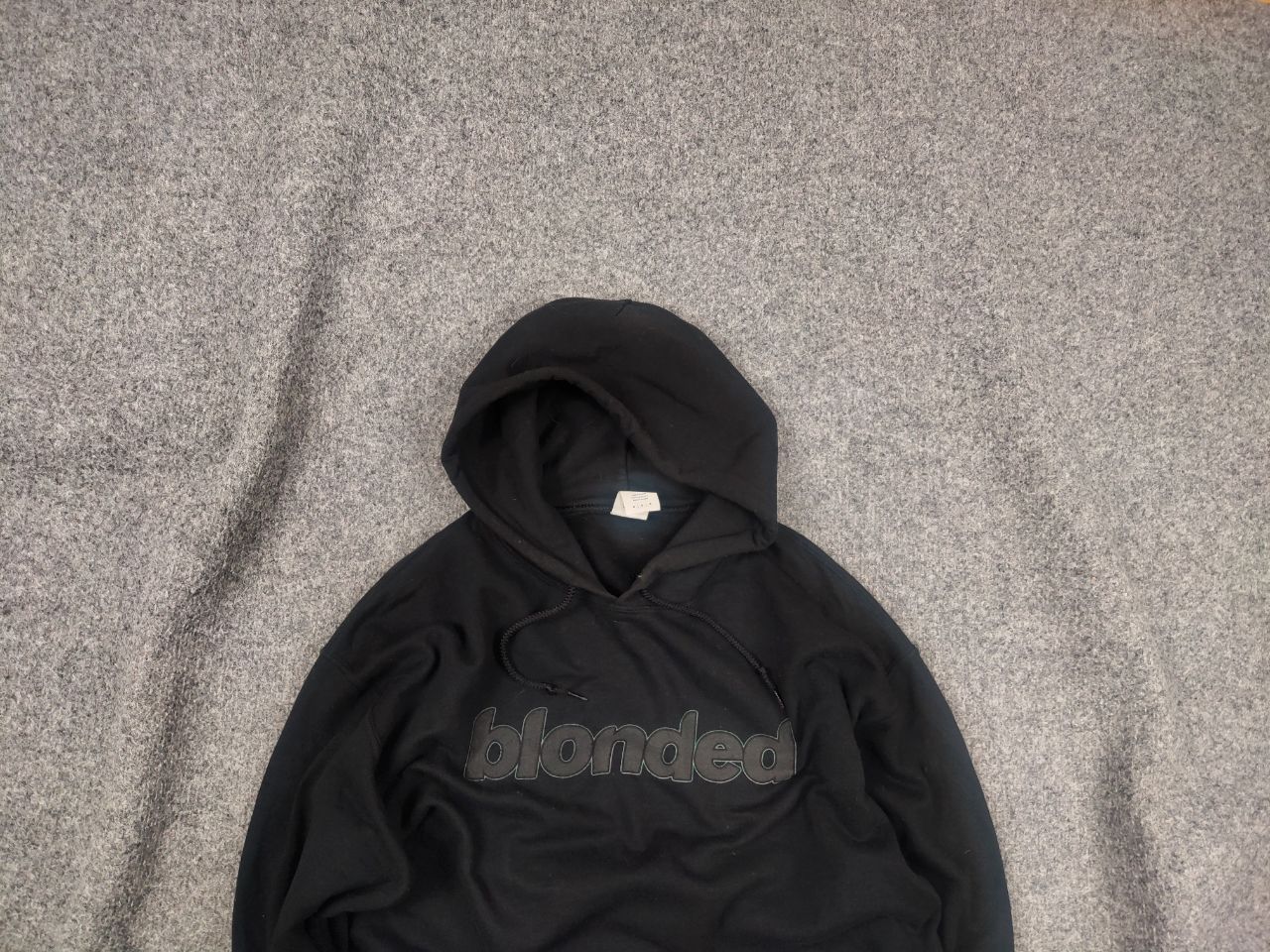 Vintage Blonded Gildan Black Logo Hoodie Vintage Frank Ocean Style Size US M / EU 48-50 / 2 - 1 Thumbnail