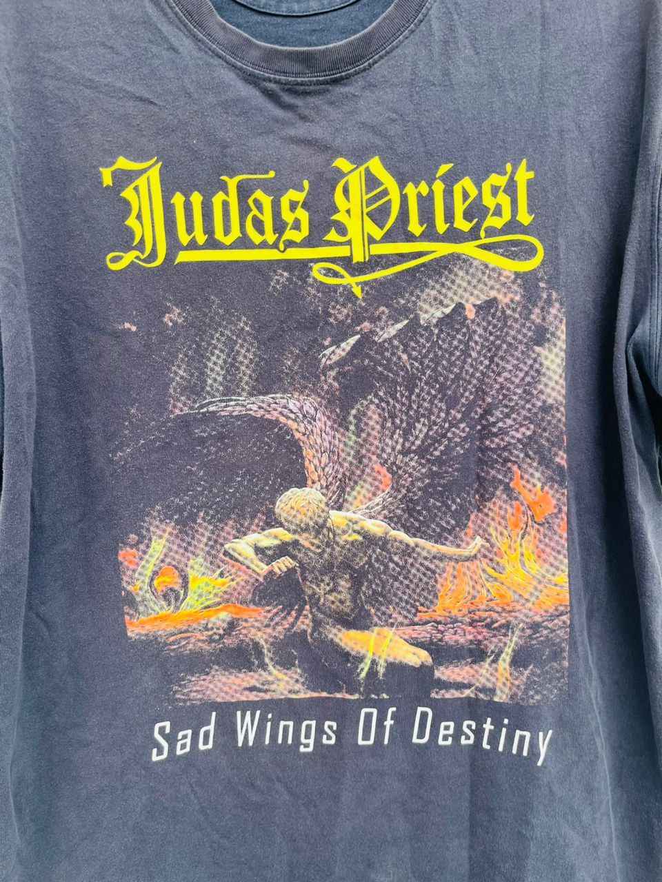 Band Tees Vintage Duluth Judas Priest Sad Wings Of Destiny Size US XL / EU 56 / 4 - 5 Thumbnail