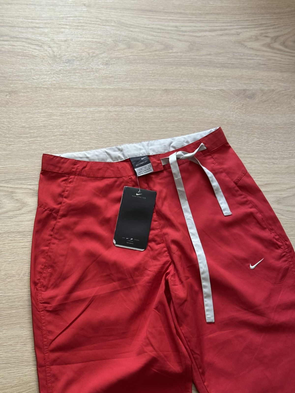 Vintage Vintage 90’s Nike y2k Japanese Red Every Day Women’s Pants Size 27" / US 4 / IT 40 - 3 Thumbnail