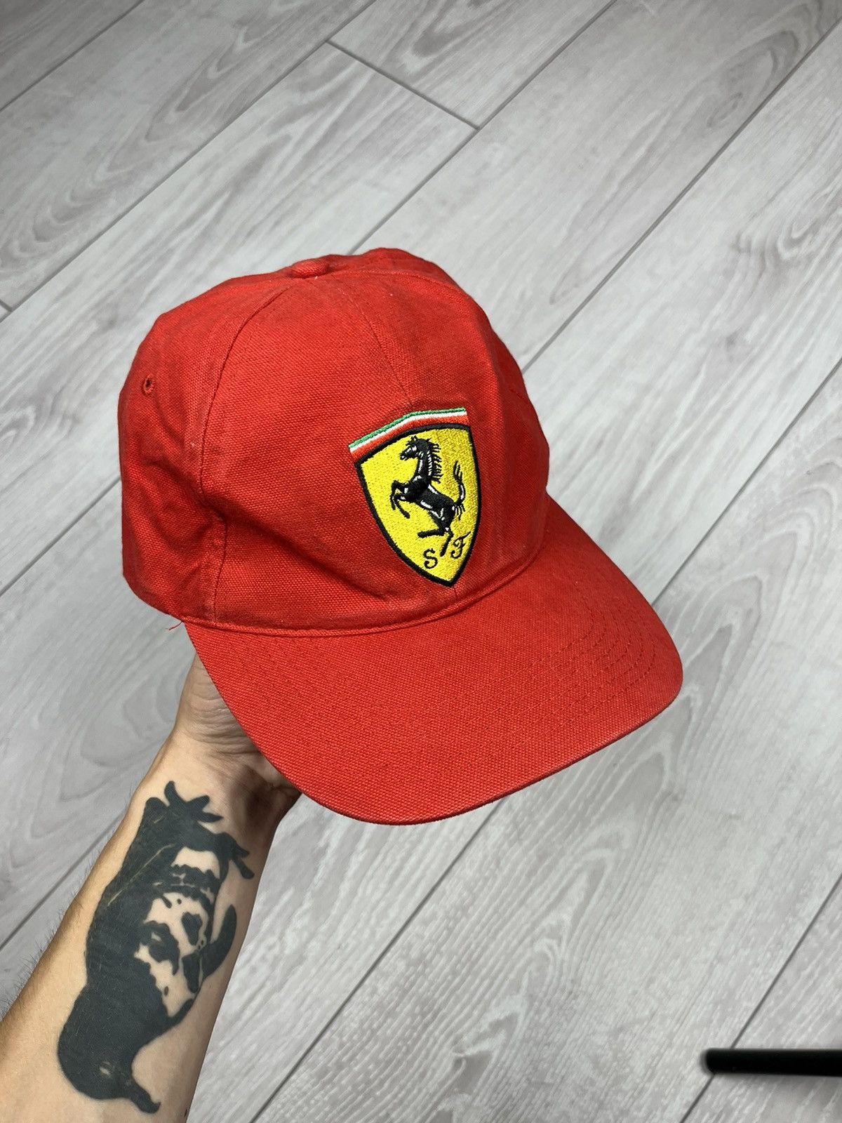 Ferrari × Vintage Vintage 00s Ferrari Racing Cap Size ONE SIZE - 1 Thumbnail