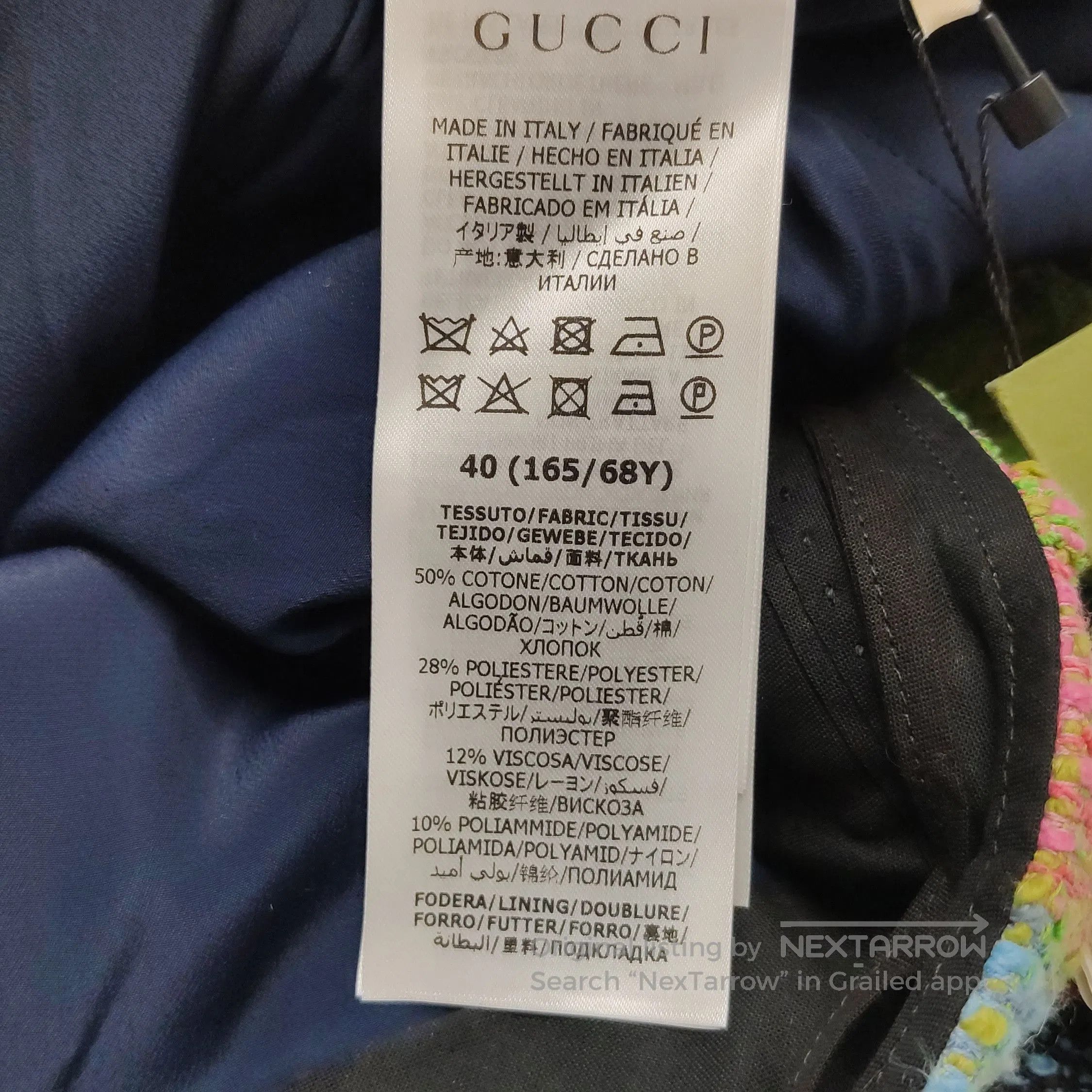 Gucci Gucci Multicolor Checkered High. Size 37" - 8 Thumbnail
