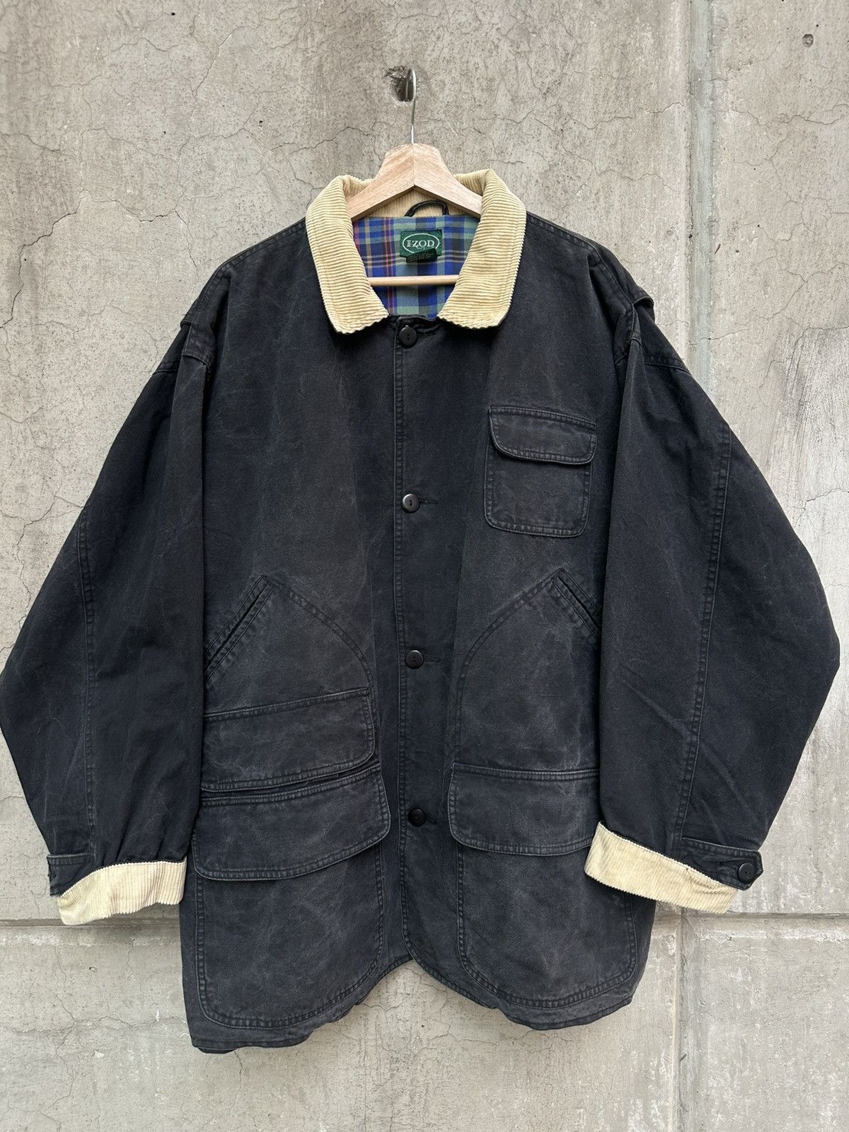 Vintage Vintage Izod Coat Jacket 80s - 90s Size US L / EU 52-54 / 3 - 1 Thumbnail
