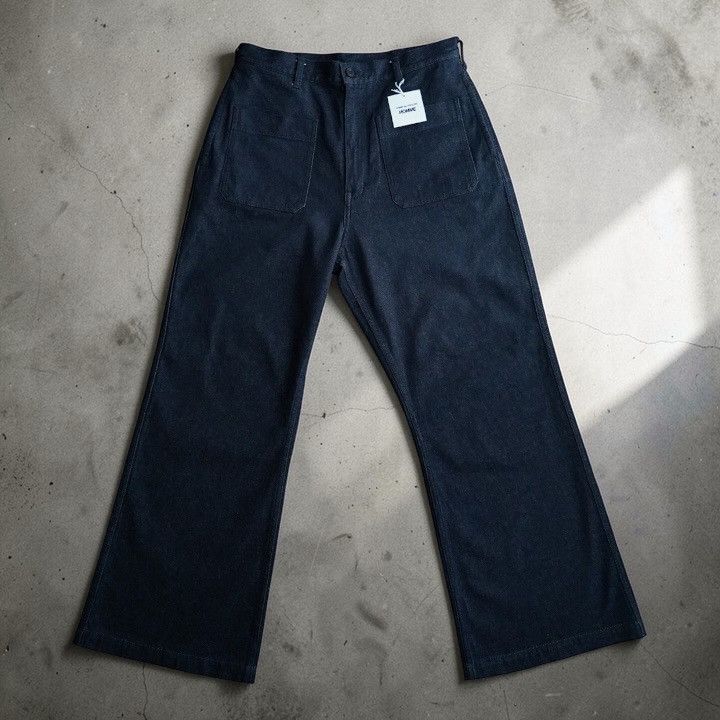Comme des Garcons Homme 25AW COMME des GARCONS HOMME Reaction Denim Flare Pants S Size US 33 - 1 Thumbnail