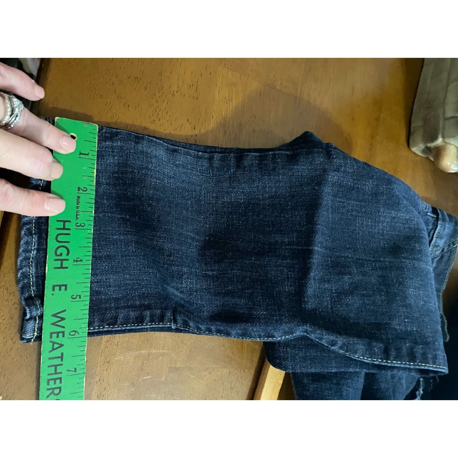 Vintage Rock & Republic Womens Sz 8m Berlin Skinny Jeans Dark Wash Size 30" / US 8 / IT 44 - 5 Thumbnail