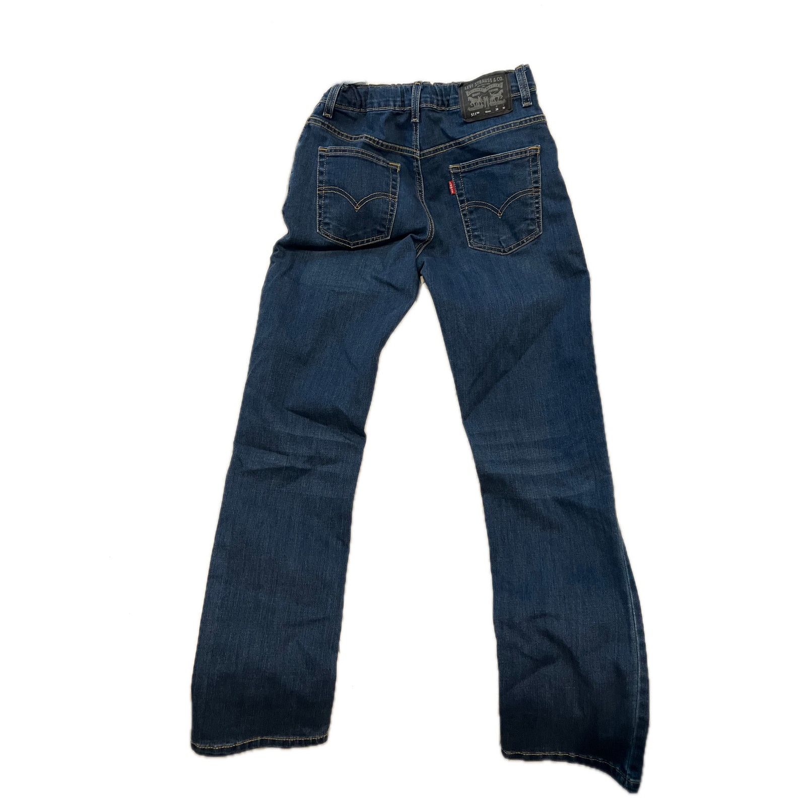 Levi's Levis 511 Straight Cut Blue Jeans Womans 16R 28x30 Size 38" / US 16 / IT 52 - 2 Thumbnail