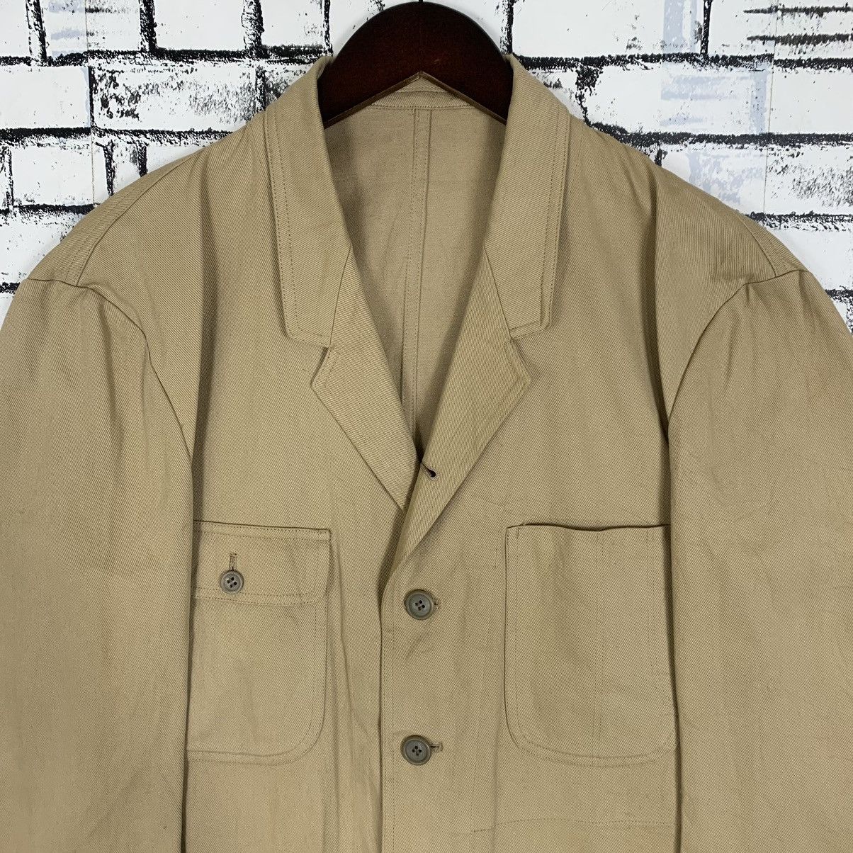 Yohji Yamamoto Y’s Bis Le Blue Collar by Yohji Yamamoto Coat Jacket Size US M / EU 48-50 / 2 - 2 Thumbnail