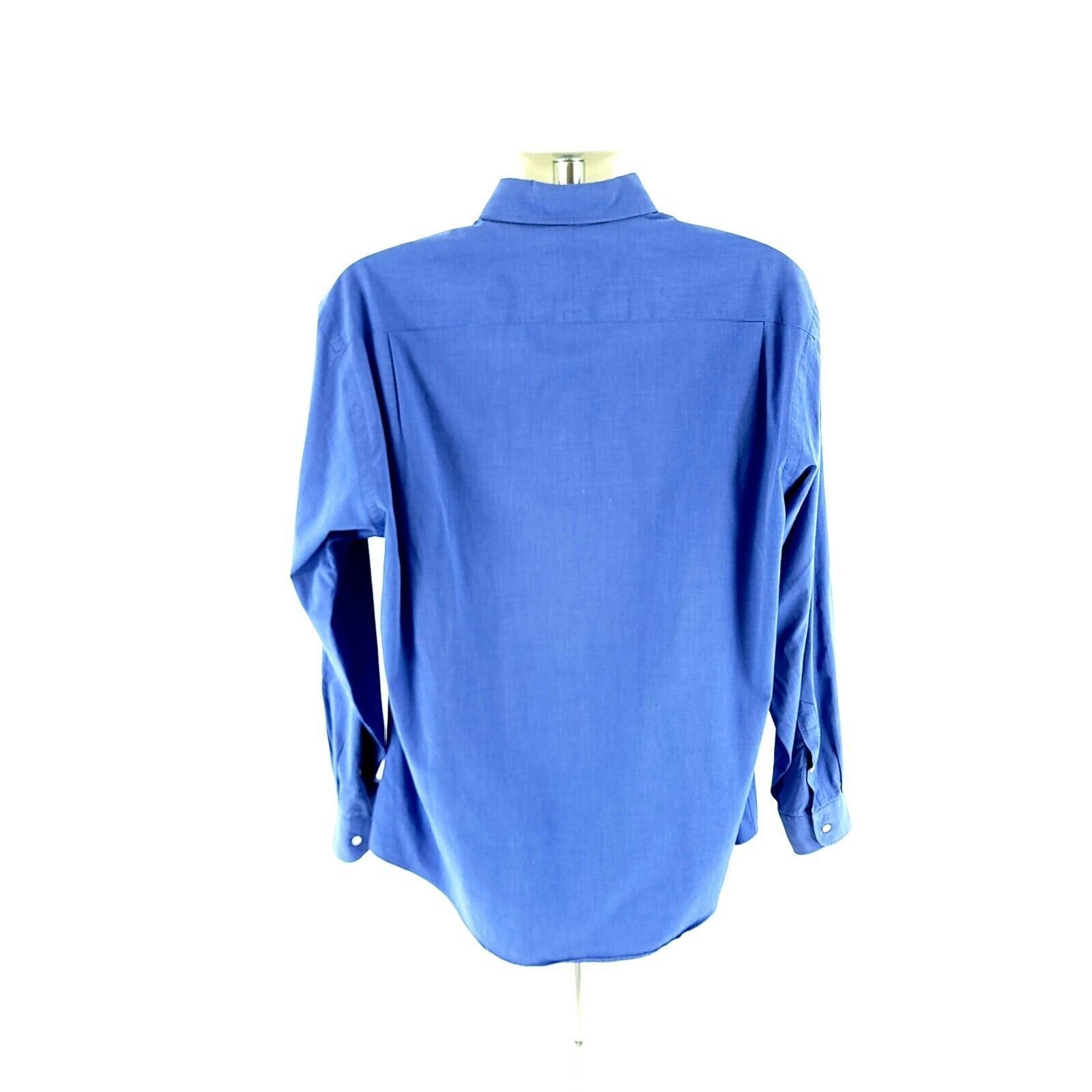 Nordstrom Nordstrom Relaxed Classic Blue 16-36 Pocket Front Collared D Size US M / EU 48-50 / 2 - 6 Thumbnail