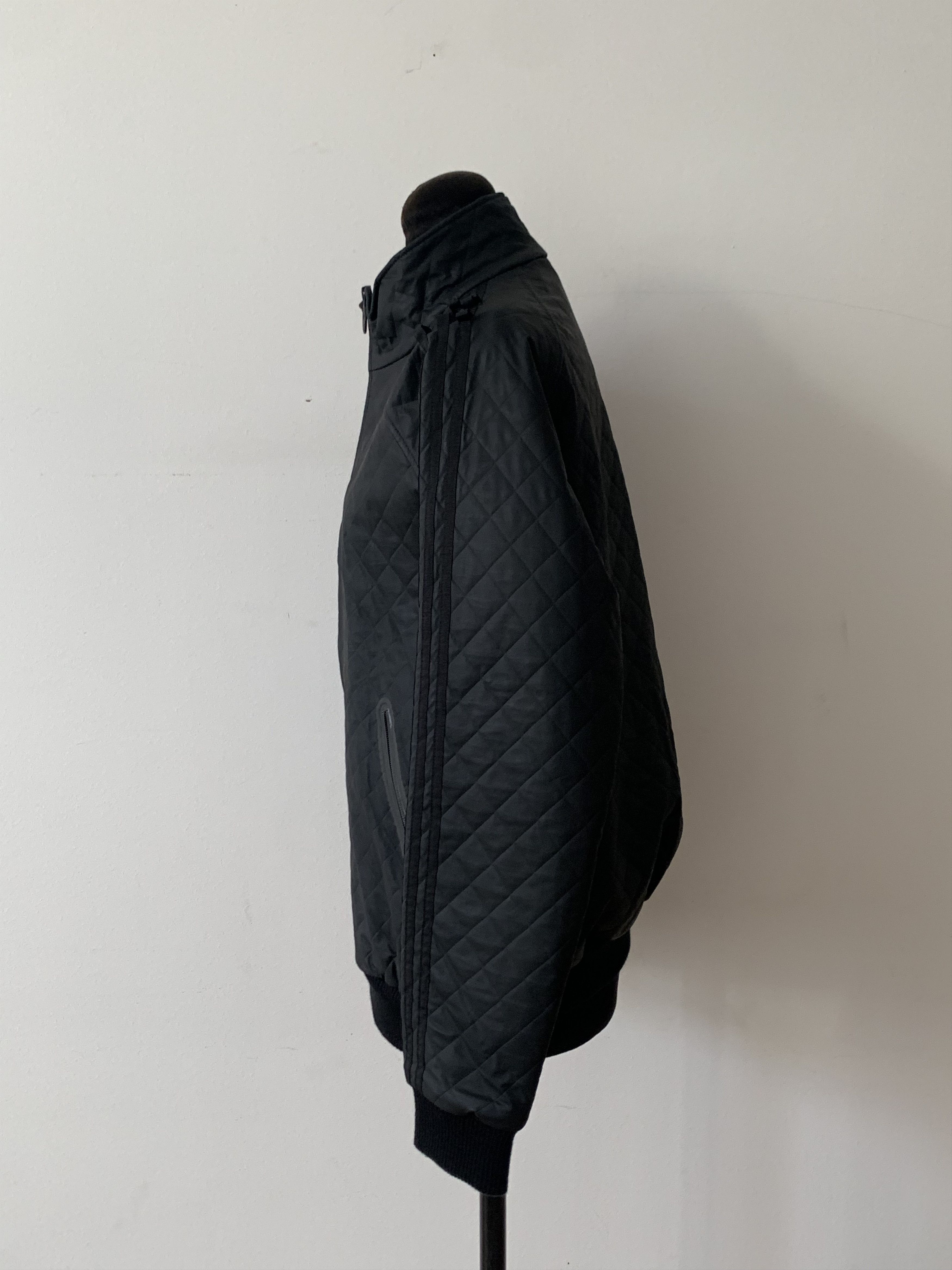Adidas × Barbour Barbour x adidas Quilted Leather Bomber Jacket Size US L / EU 52-54 / 3 - 5 Thumbnail