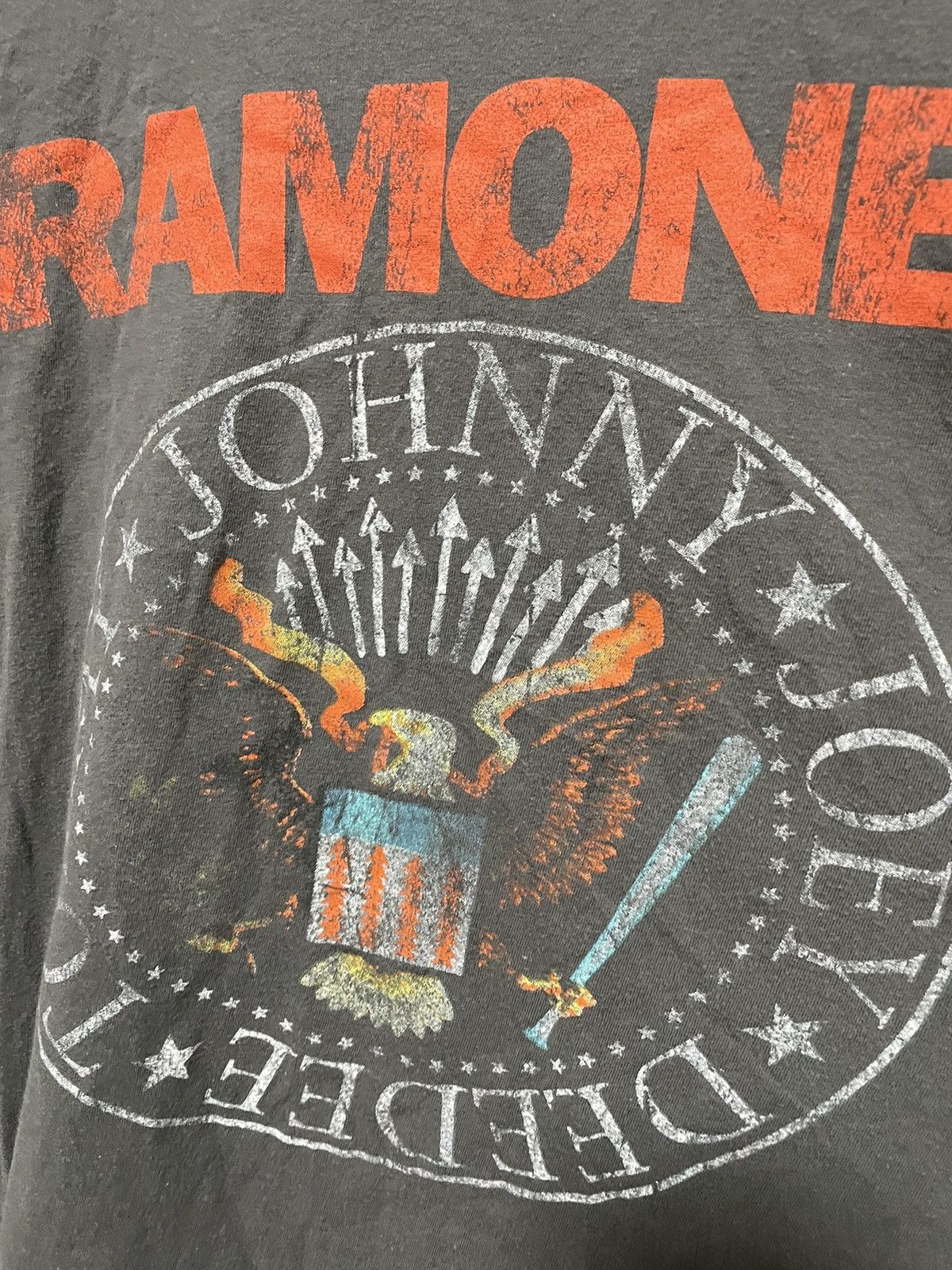 Band Tees 00s Ramones Big Logo Band Tee Vintage T Shirt Streetwear Size US L / EU 52-54 / 3 - 5 Thumbnail