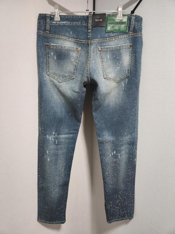 Dsquared2 DSQUARED2 Rhinestone embroidered skinny jeans Size 30" / US 8 / IT 44 - 3 Thumbnail