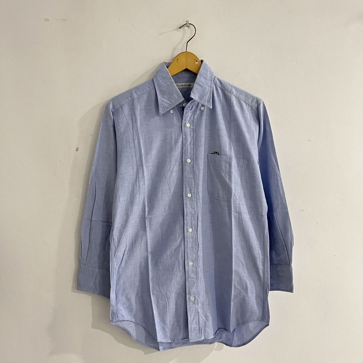 Japanese Brand Hitoyoshi - Basic Minimalist Shirt Size US M / EU 48-50 / 2 - 1 Thumbnail