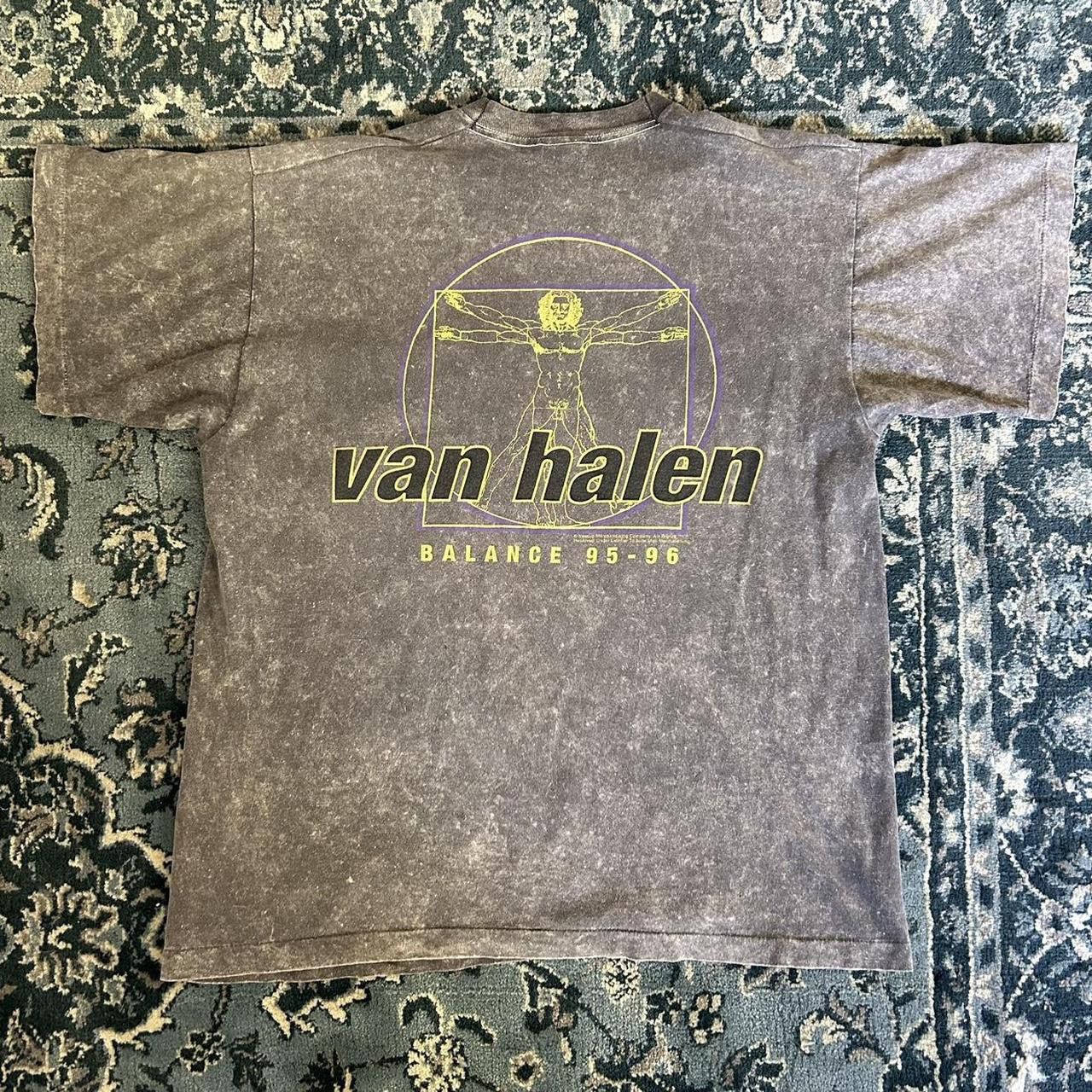 Vintage 1995 Van Halen Tour T-Shirt Size US M / EU 48-50 / 2 - 1 Thumbnail