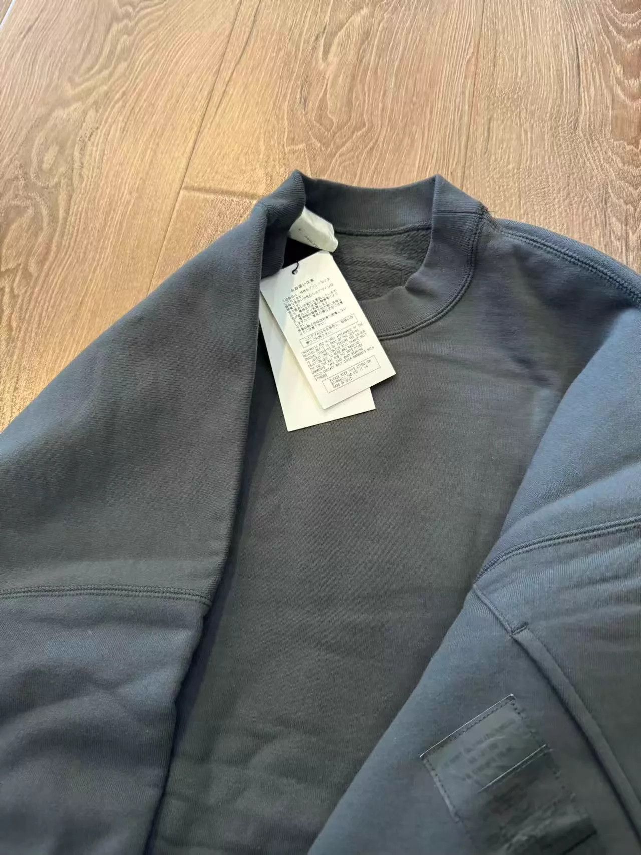 N.Hoolywood N.HOOLYWOOD Nordic Military Drawstring Pullover Blue 36 Size US S / EU 44-46 / 1 - 6 Thumbnail