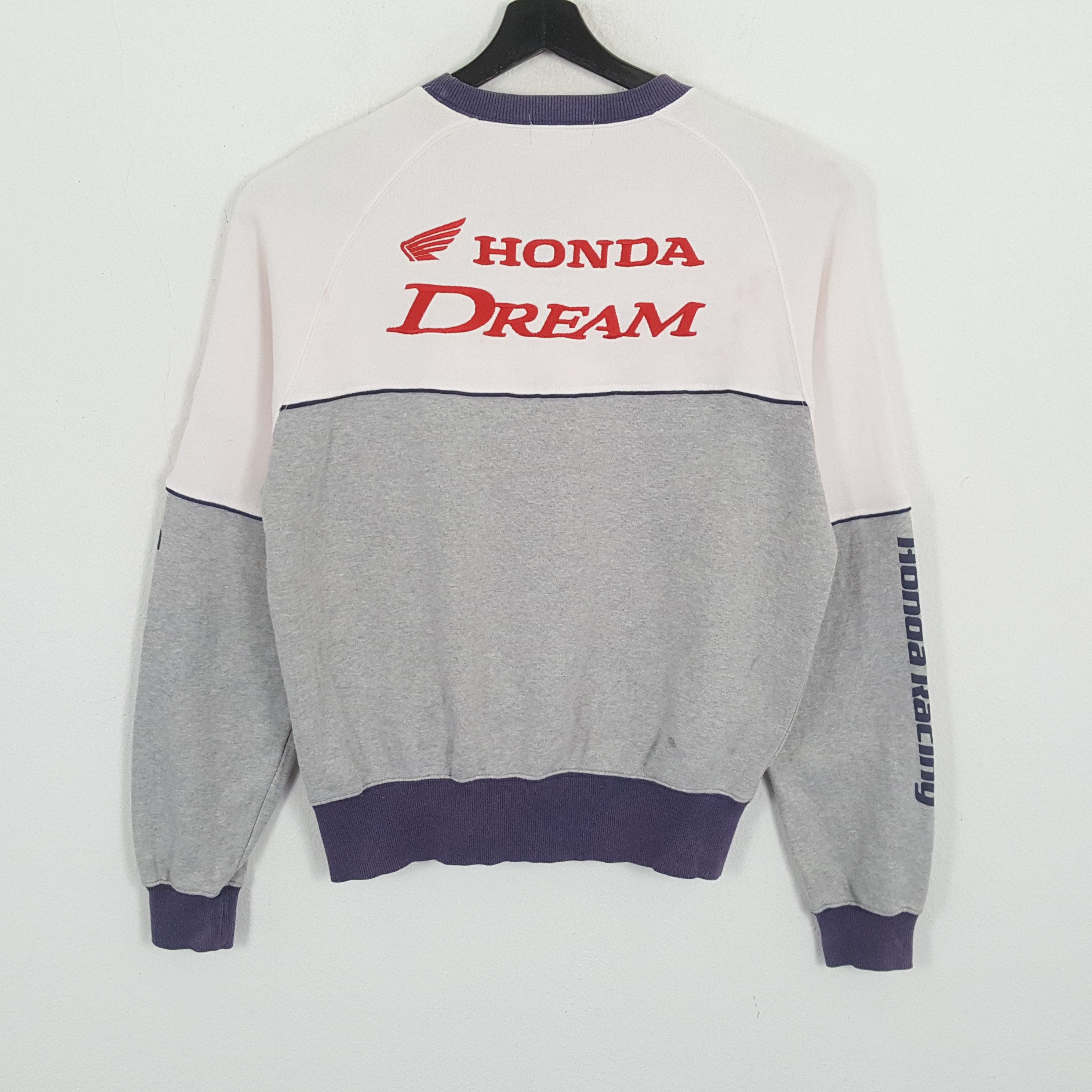 Honda × Vintage HONDA DREAM Japanese Brand Sweatshirt Size US M / EU 48-50 / 2 - 1 Thumbnail