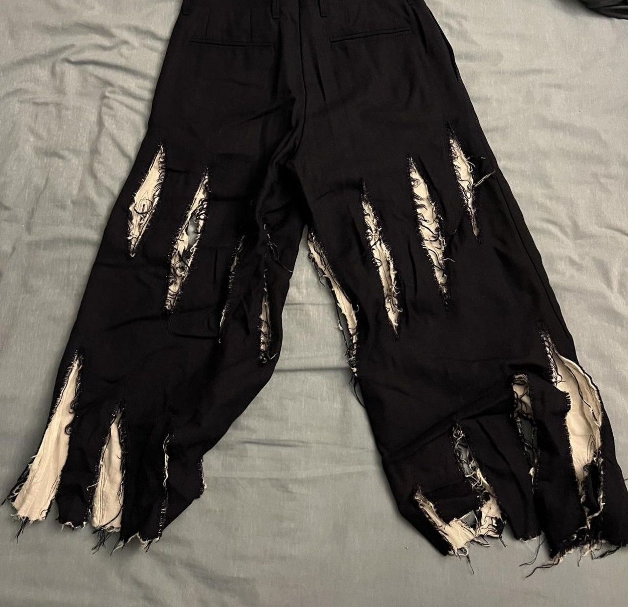 Other Minus slashed cropped capris cotton pants Size US 31 - 3 Thumbnail