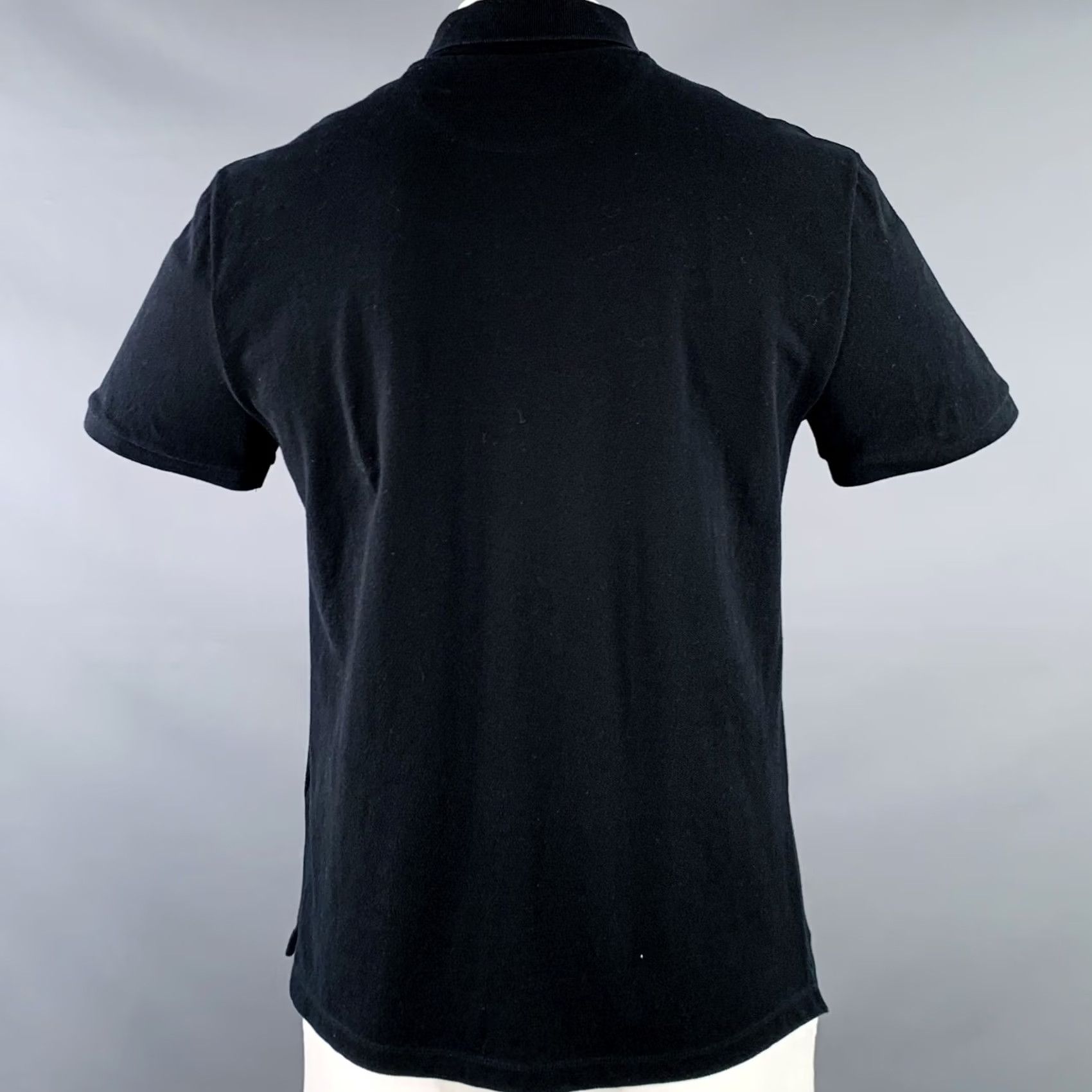 Valentino VALENTINO Polo Men L Black Green Yellow Parrot Graphic Cotton Buttoned 2020 Italy Graphic, Gradient, Polo, Parrot, Buttoned, Cotton, Italian Polo Size US L / EU 52-54 / 3 - 4 Thumbnail