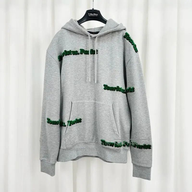 Louis Vuitton Louis Vuitton Gray Cotton Logo Sweatshirt for Men . Size US S / EU 44-46 / 1 - 1 Thumbnail