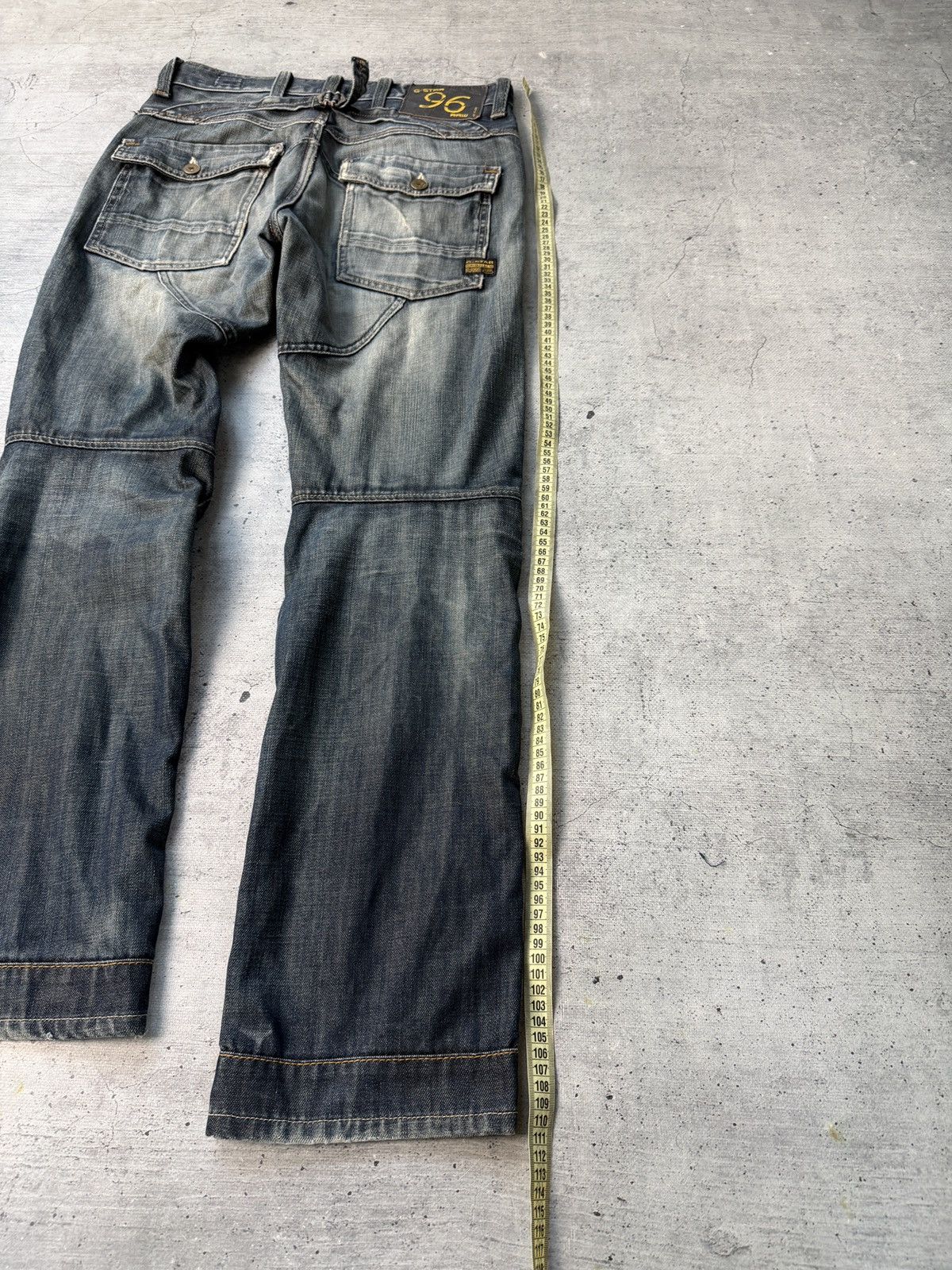 G-Star Rare Vintage G-Star Raw Denim Jeans Avant-Garde Y2K Size US 32 / EU 48 - 6 Thumbnail