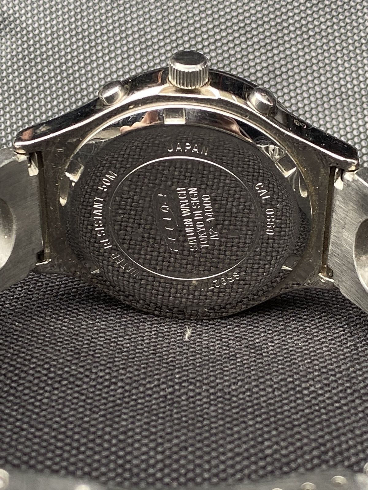 Japanese Brand × Vintage Sporty Chronograph Watch with Blue Dial, Japanese Brand Size ONE SIZE - 11 Thumbnail