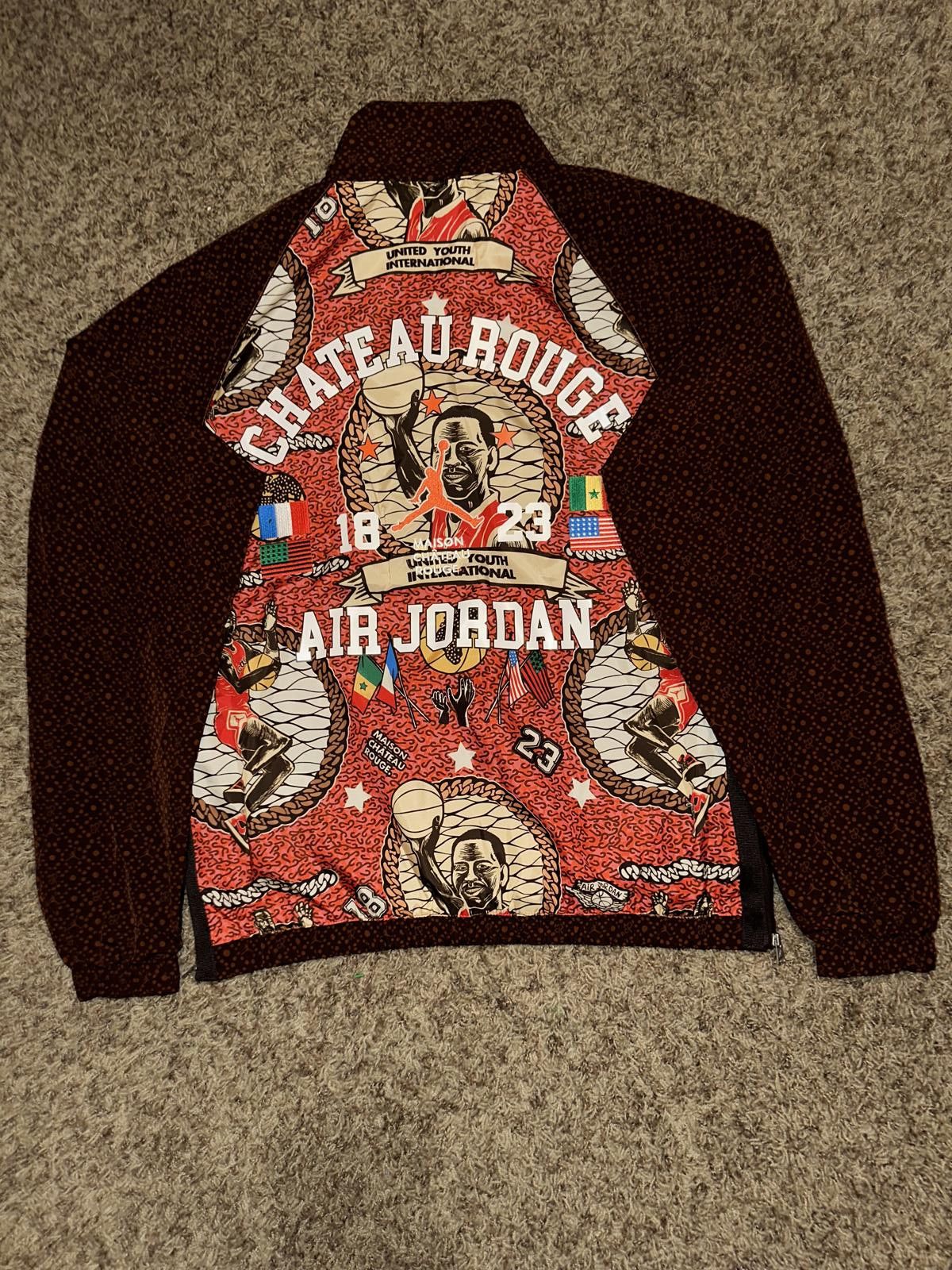 Nike Air Jordan Men’s Masion Château Rouge Woven Jacket Size US S / EU 44-46 / 1 - 9 Thumbnail