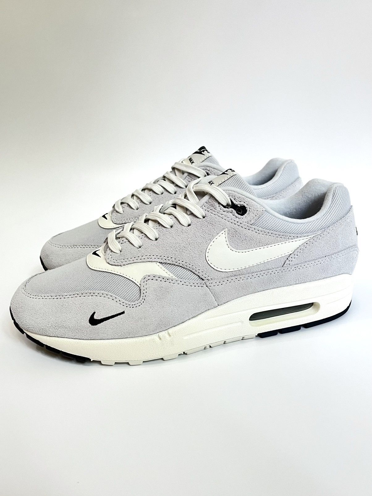 Nike Nike Air Max 1 87 Mini Swoosh “Pure Platinum” Size US 10 / EU 43 - 9 Thumbnail