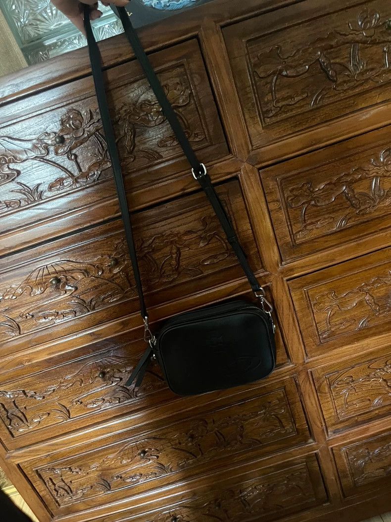 Vivienne Westwood vivienne westwood size os Saturn logo leather shoulder bag Size ONE SIZE - 7 Thumbnail