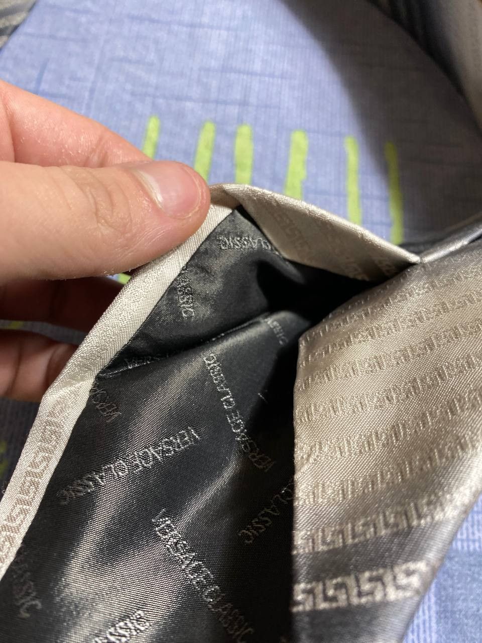 Versace × Vintage Vintage Versace Tie Size ONE SIZE - 4 Thumbnail