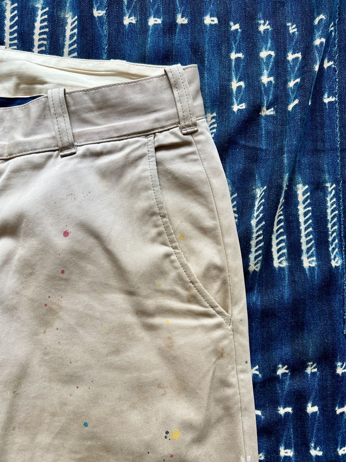 Neighborhood Neighborhood Archive FW12 Dirty Painting Chino Pants Size US 30 / EU 46 - 5 Thumbnail