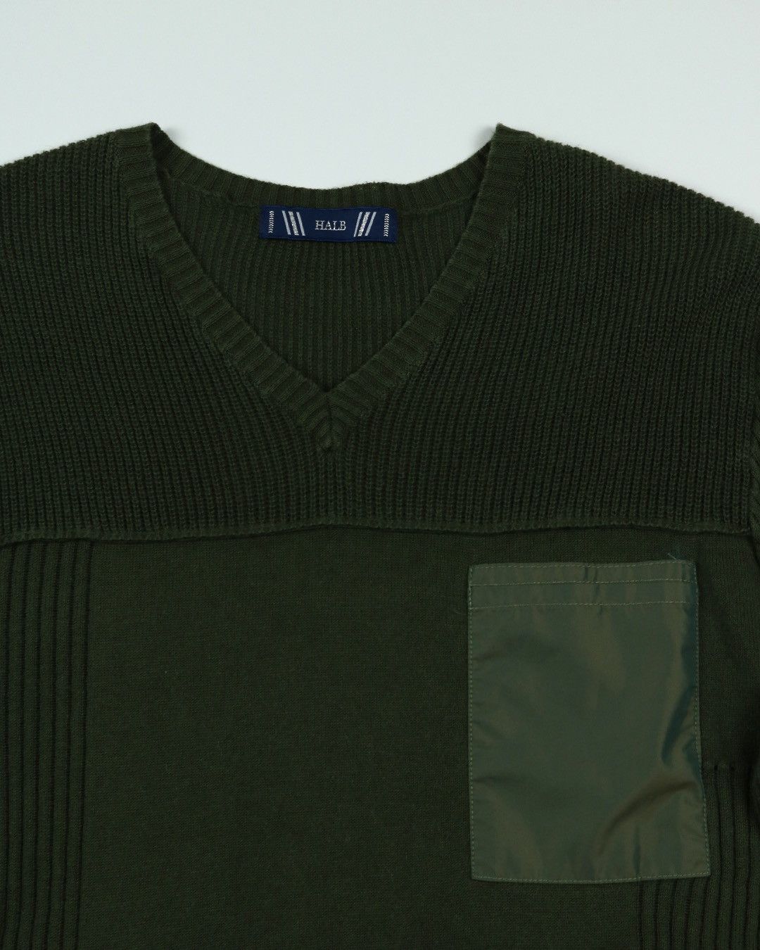 Japanese Brand HALB Military Style Sweater Size US S / EU 44-46 / 1 - 3 Thumbnail