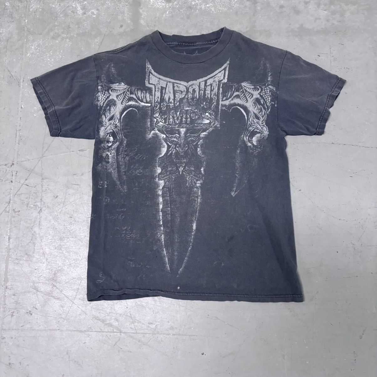 Tapout × Vintage Y2K tapout mps grunge mma graphic T-shirt Size US M / EU 48-50 / 2 - 1 Thumbnail