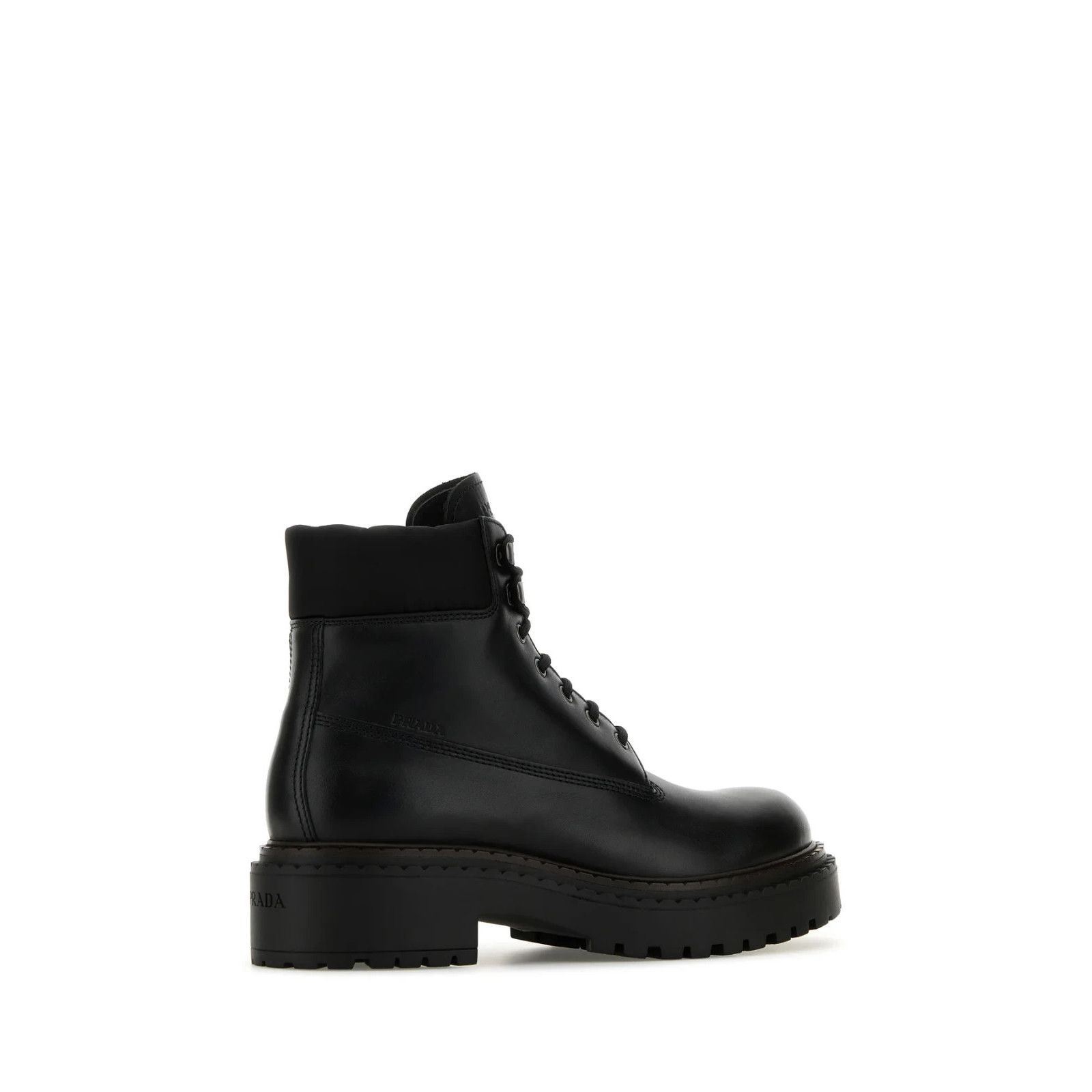 Prada PRADA Black Leather Ankle Boots New And Authentic (Men's siz Size US 9.5 / EU 42-43 - 3 Thumbnail