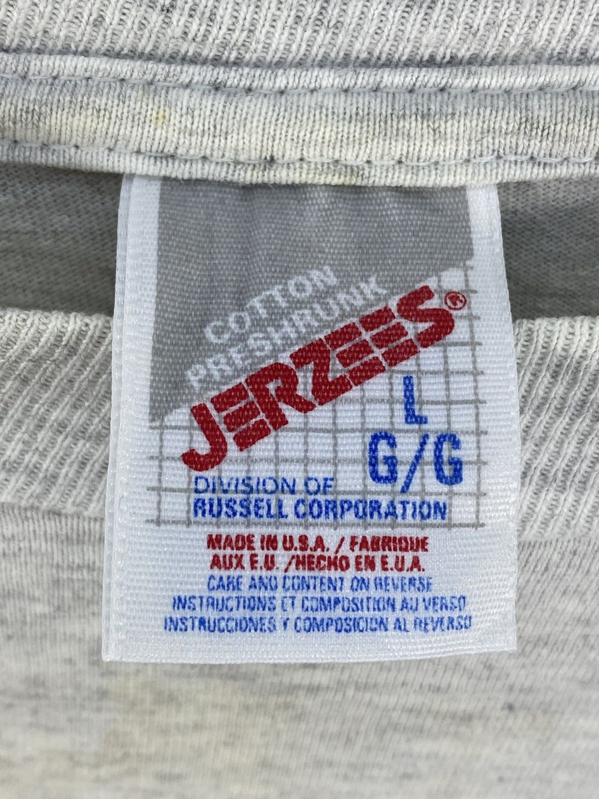 Jerzees Vintage 90’s Jerzees ‘Marines 55’ Graphic Tee Size US M / EU 48-50 / 2 - 8 Thumbnail