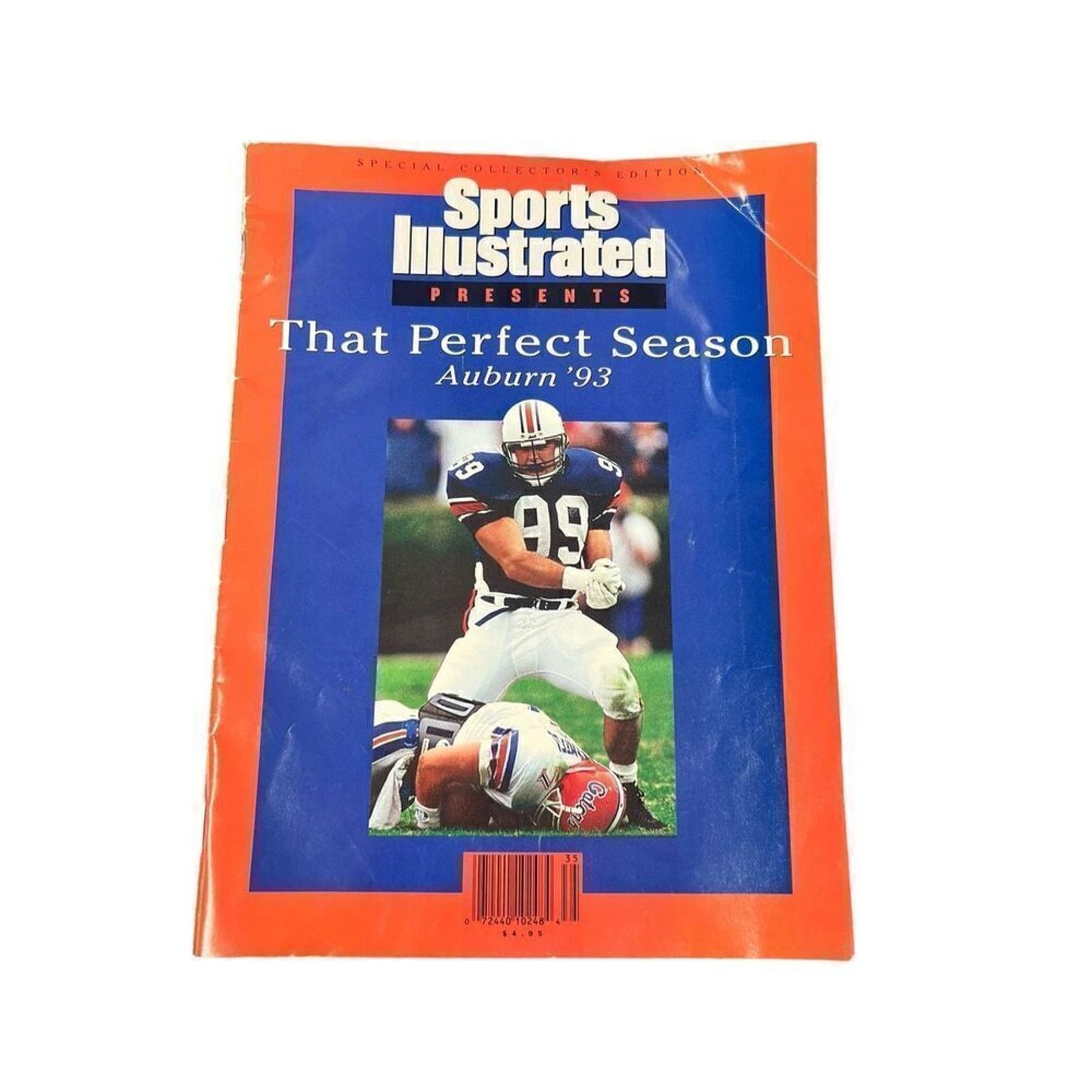 Other Sports Illustrated 1993 Auburn Tigers Perfect Season Size ONE SIZE - 2 Thumbnail