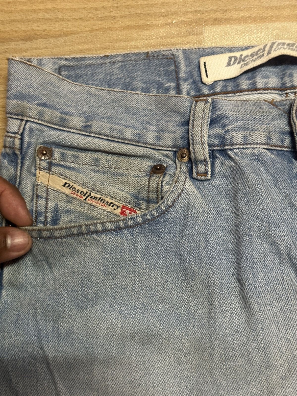 Diesel Diesel Faded Light Blue Denim Rare🔥🔥 Size US 32 / EU 48 - 10 Thumbnail