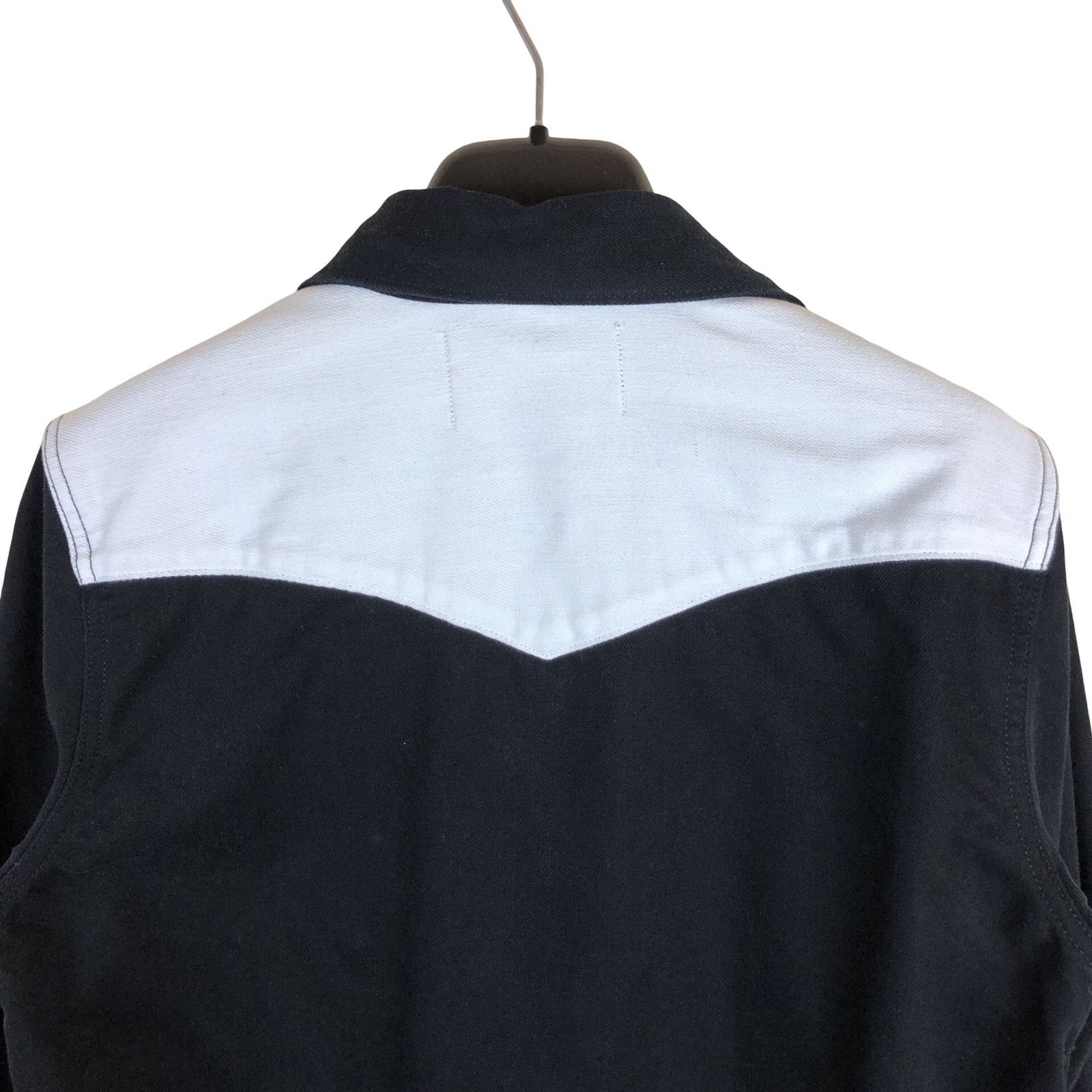 Calvin Klein × Raf Simons Raf Simons Era Calvin Klein Jeans Denim Shirt Black/White Size US M / EU 48-50 / 2 - 4 Thumbnail