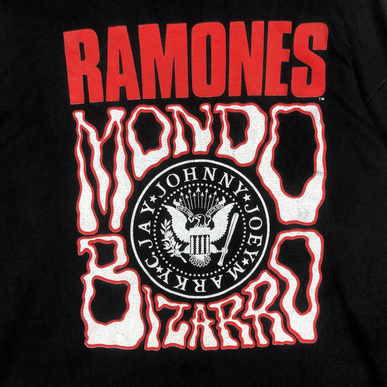Band Tees Vintage Ramones Mondo Bizarro men t-shirt L/S Size US XL / EU 56 / 4 - 5 Thumbnail