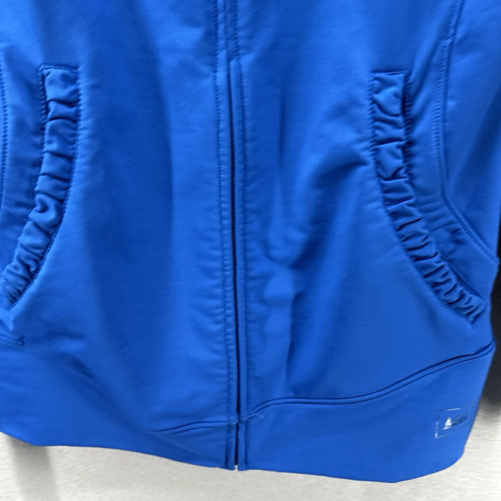 Vintage REI Hoodie Womens Small Blue Active Full Zip Stretch Lux Athletic Ruffle Quiet Size S / US 4 / IT 40 - 6 Thumbnail