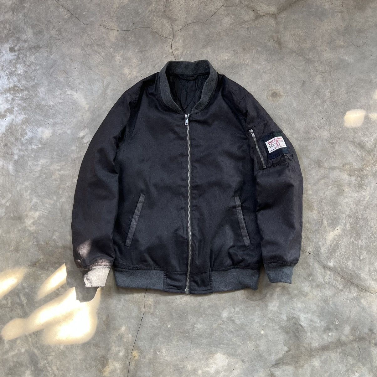Harris Tweed Bomber Jacket