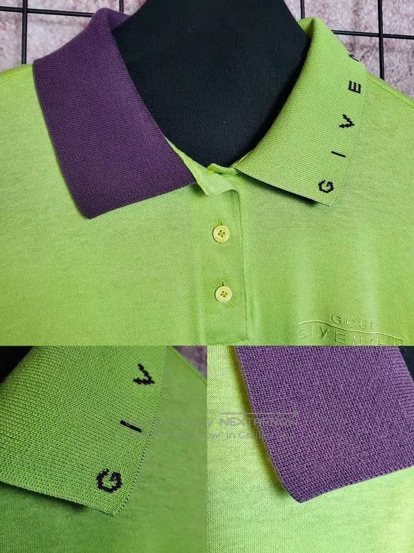 Givenchy Givenchy Green Embroidered Long Sleeve T-Shirt . Size L / US 10 / IT 46 - 3 Thumbnail