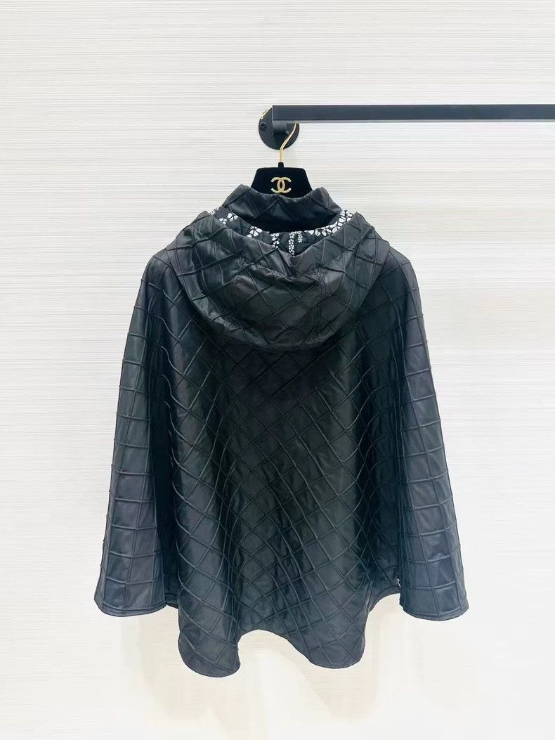 Chanel Chanel 25m new black cloak hooded jacket Size XS / US 0-2 / IT 36-38 - 2 Thumbnail