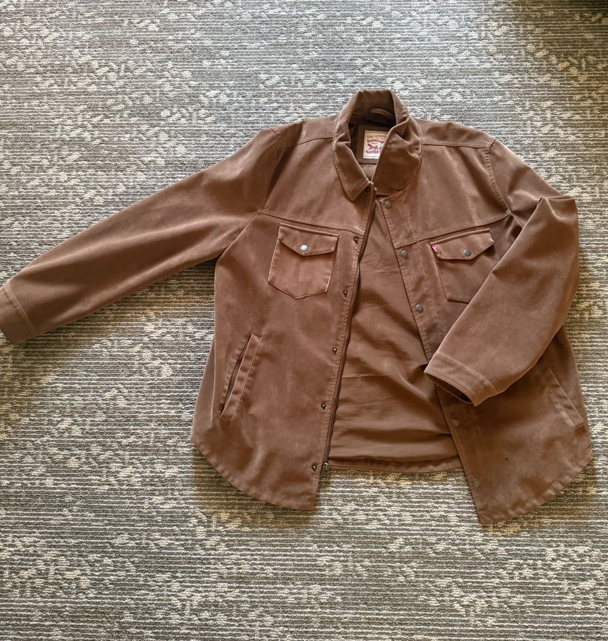 Levi's Levi Brown Jacket Size US XL / EU 56 / 4 - 4 Thumbnail